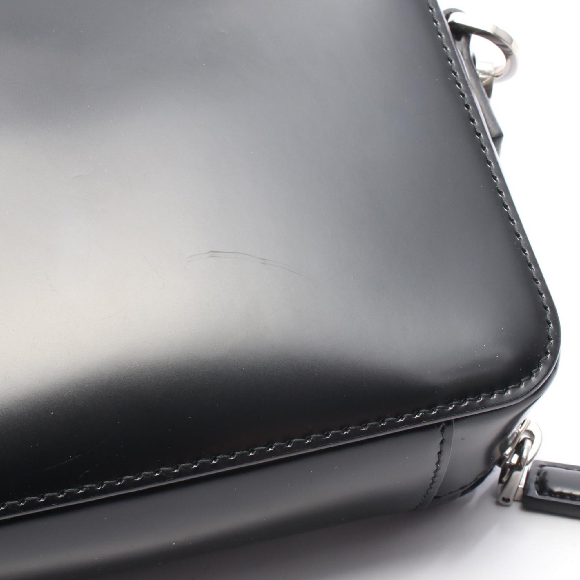 Prada Black Leather Shoulder Bag
