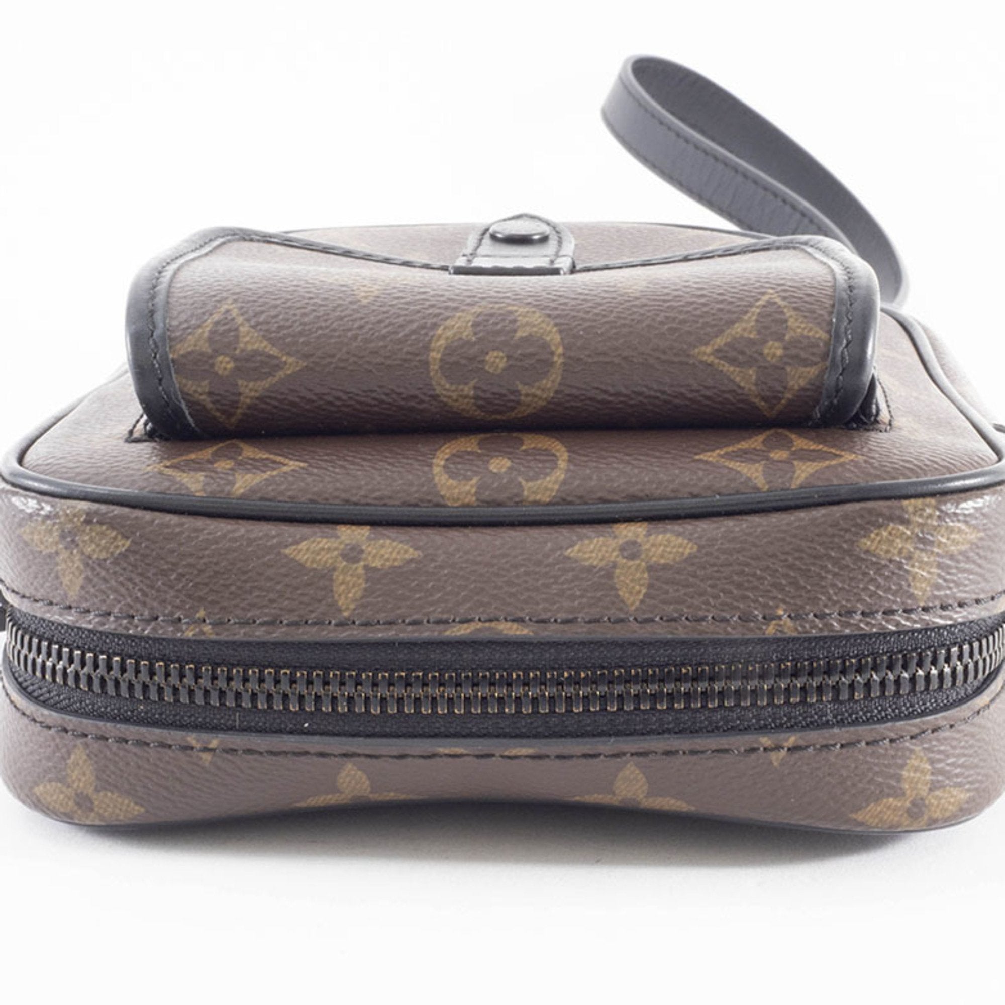 Louis Vuitton Monogram Macassar Dark Brown Shoulder Bag