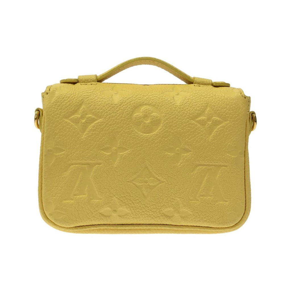 Louis Vuitton Yellow Leather Shoulder Bag