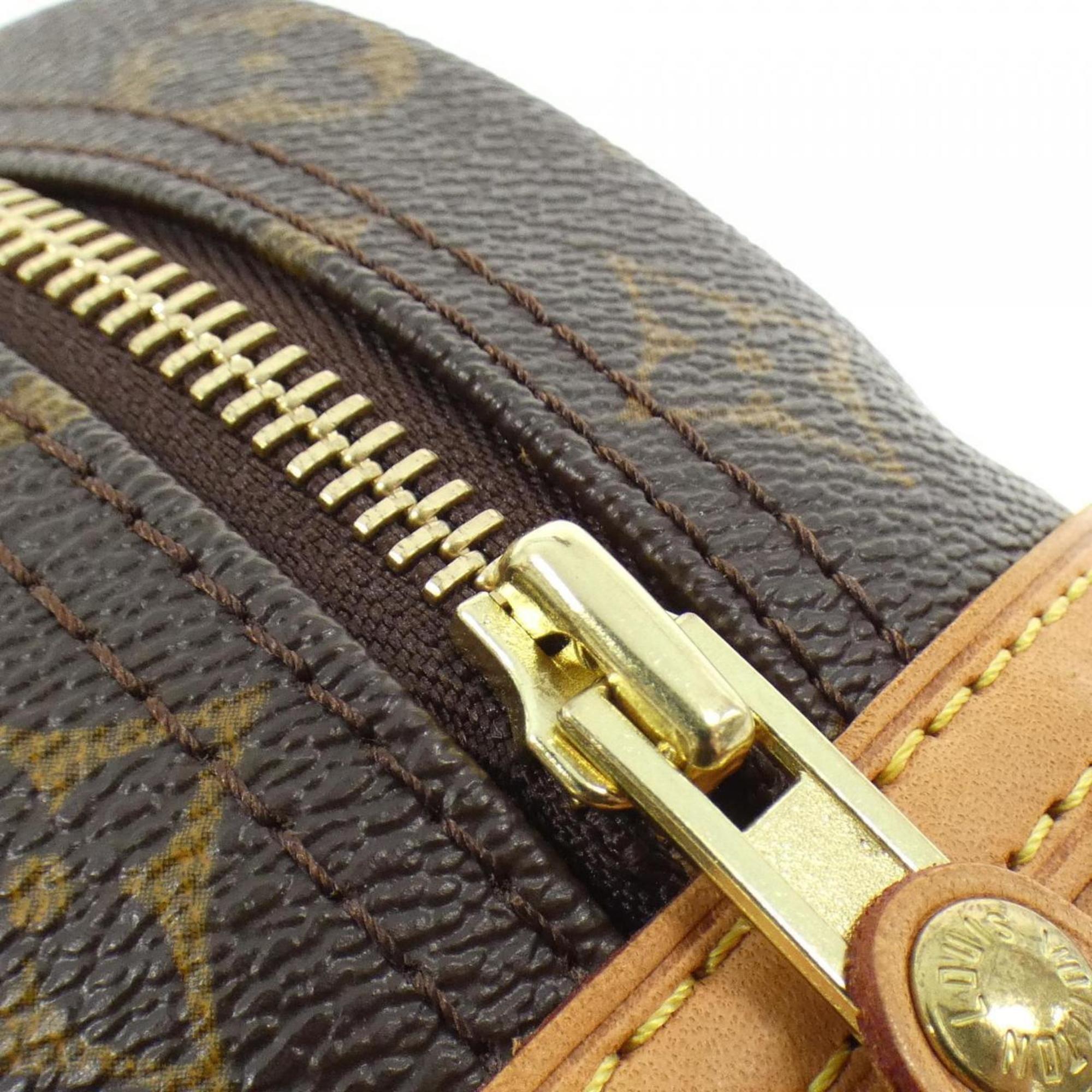 Louis Vuitton Marron Coated Canvas Shoulder Bag