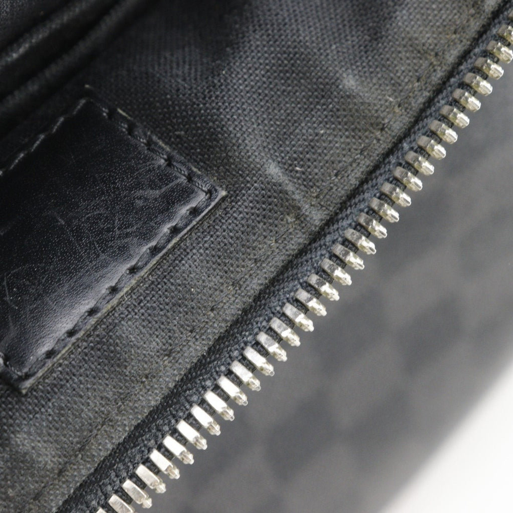 Louis Vuitton Black Damier Graphite Canvas Shoulder Bag