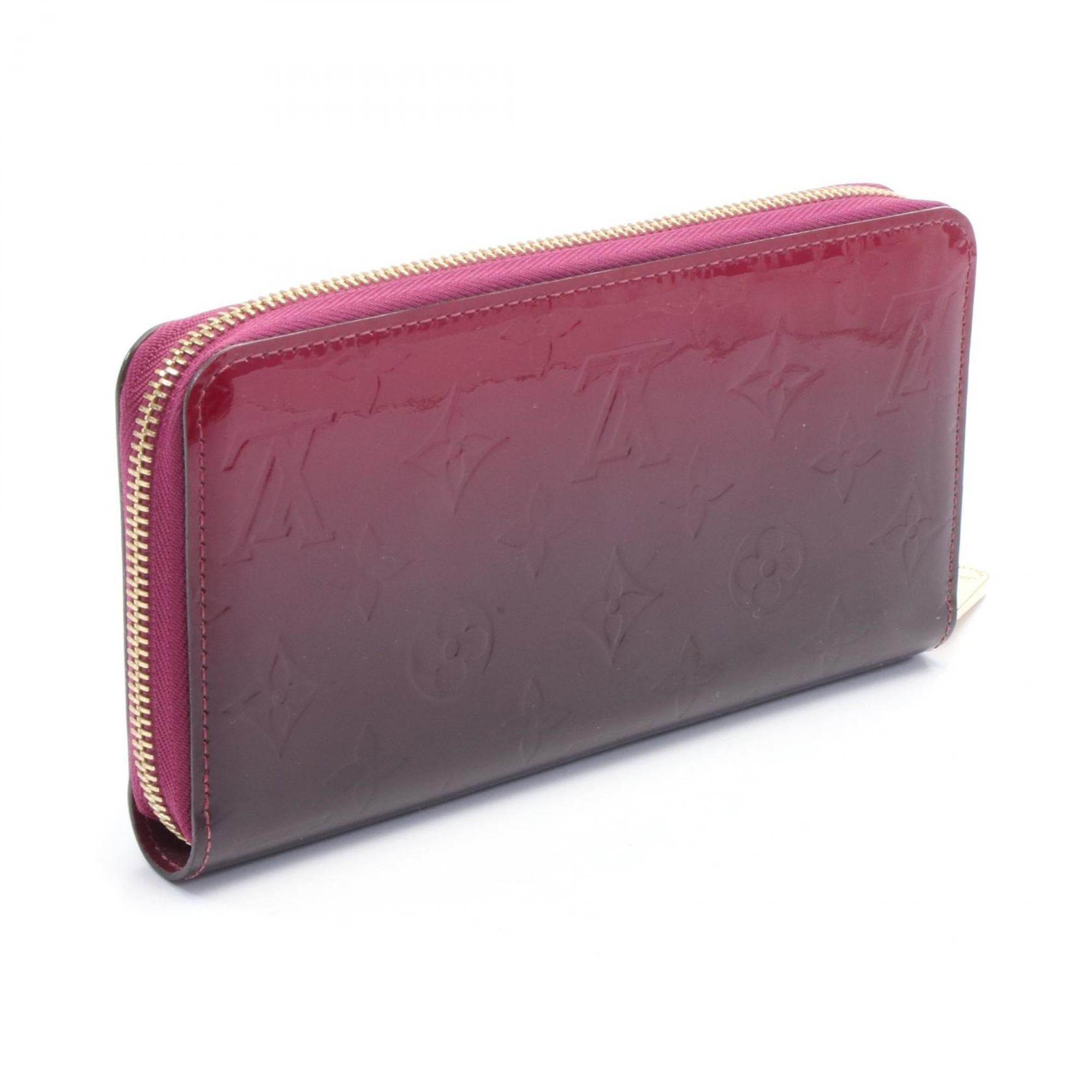 Louis Vuitton Bordeaux Rouge Monogram Vernis Long Wallet