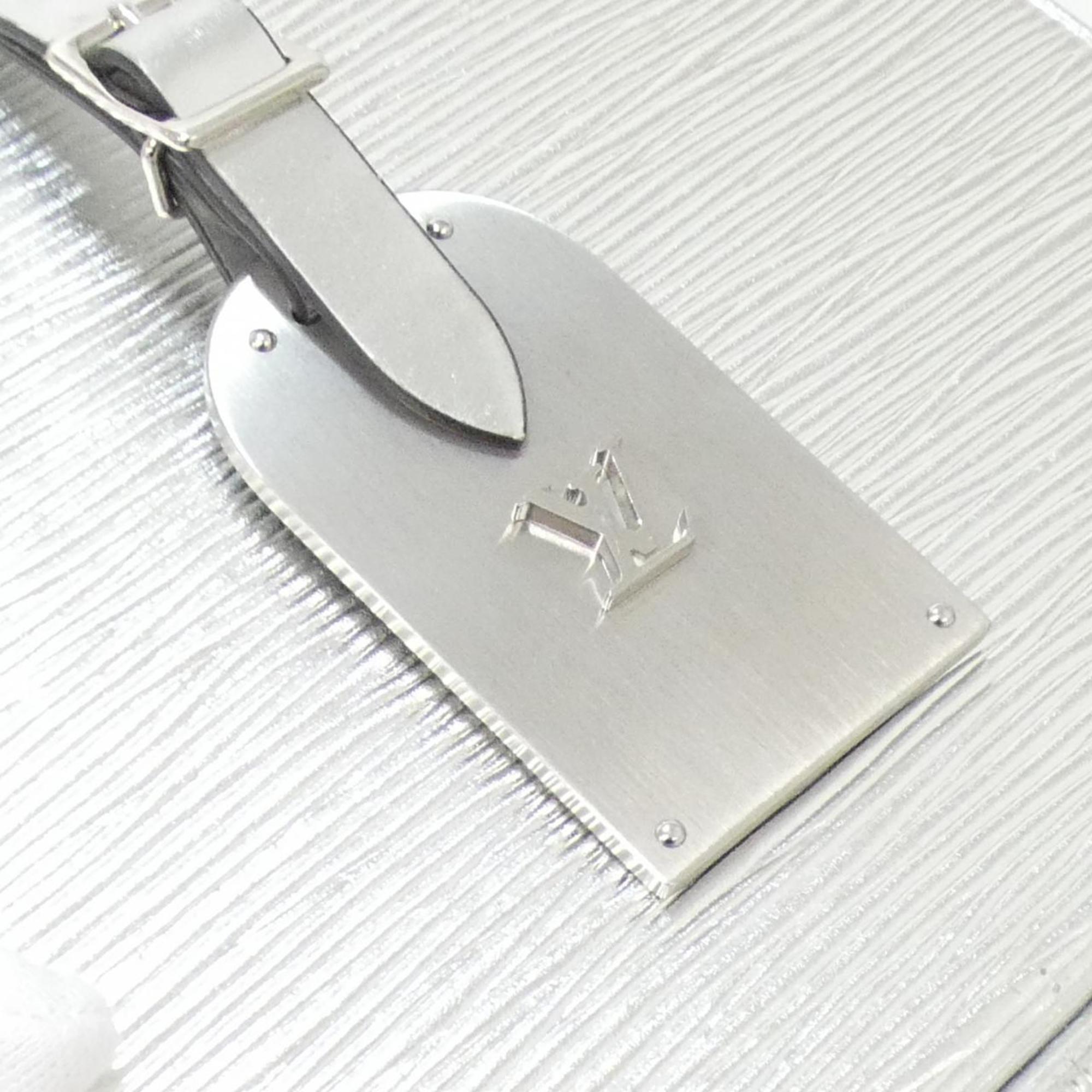 Louis Vuitton Silver Leather Shoulder Bag