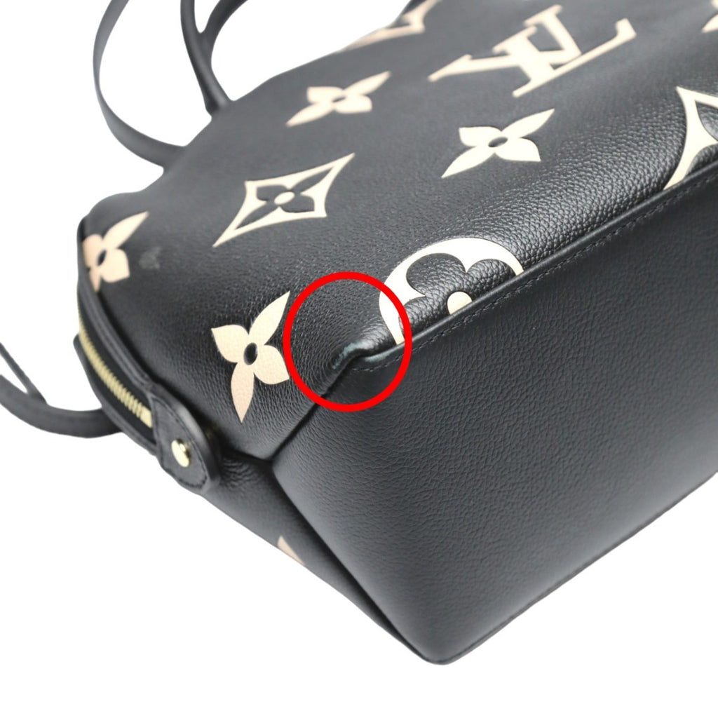 Louis Vuitton Black Monogram Empreinte Shoulder Bag