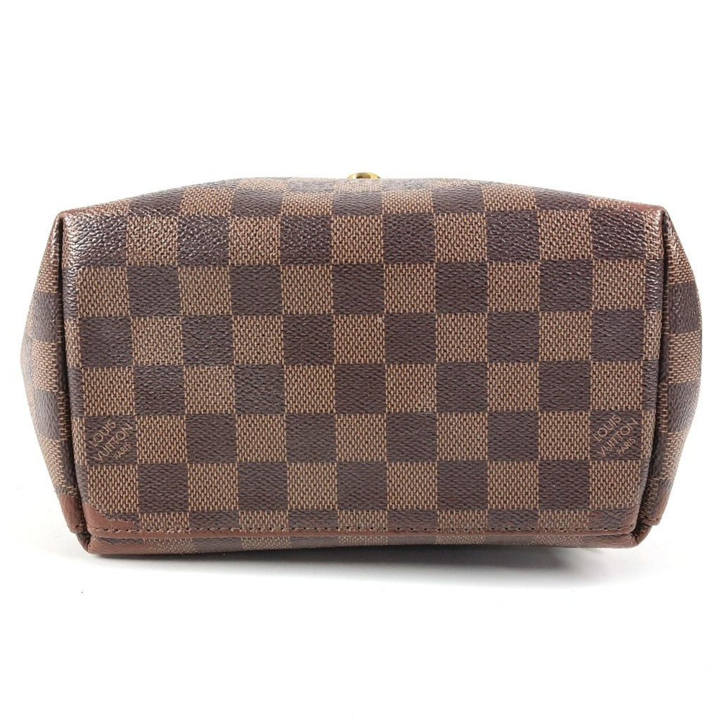 Louis Vuitton Brown Pink Damier Canvas Backpack Handbag