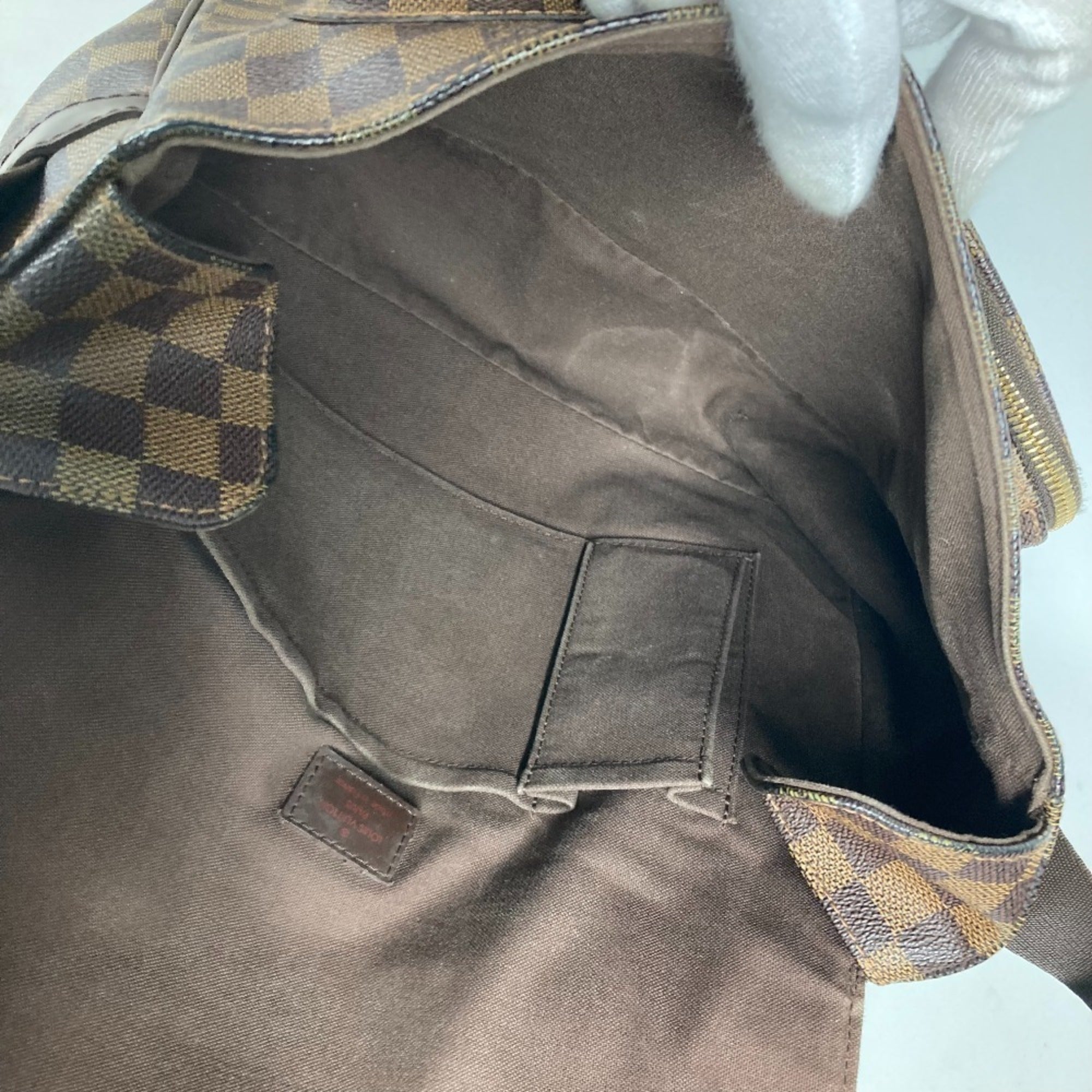 Louis Vuitton Brown Ebene Damier Canvas Messenger Bag Shoulder Bag