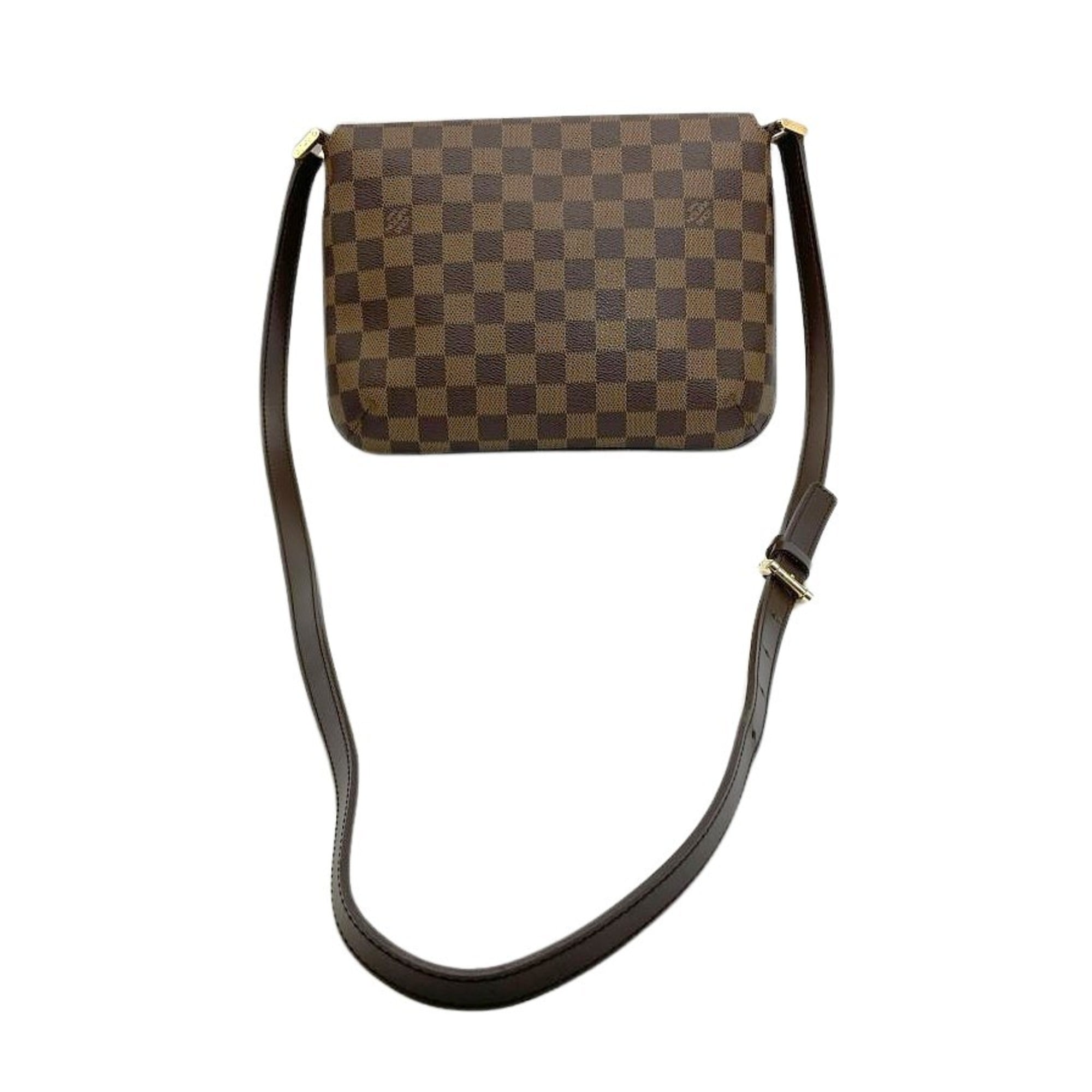 Louis Vuitton Damier Brown Damier Canvas Ebene Shoulder Bag