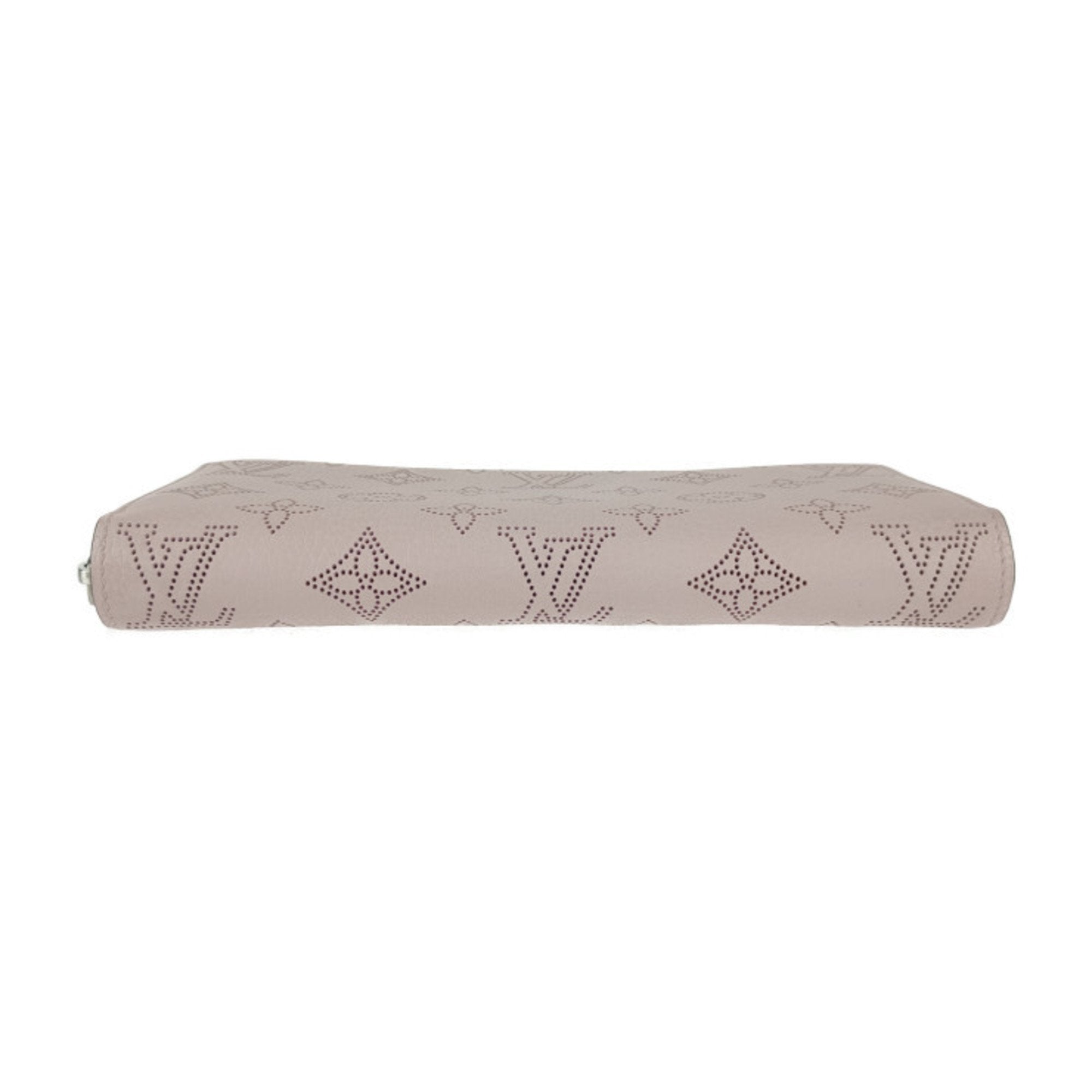 Louis Vuitton Pink Mahina Leather Long Wallet