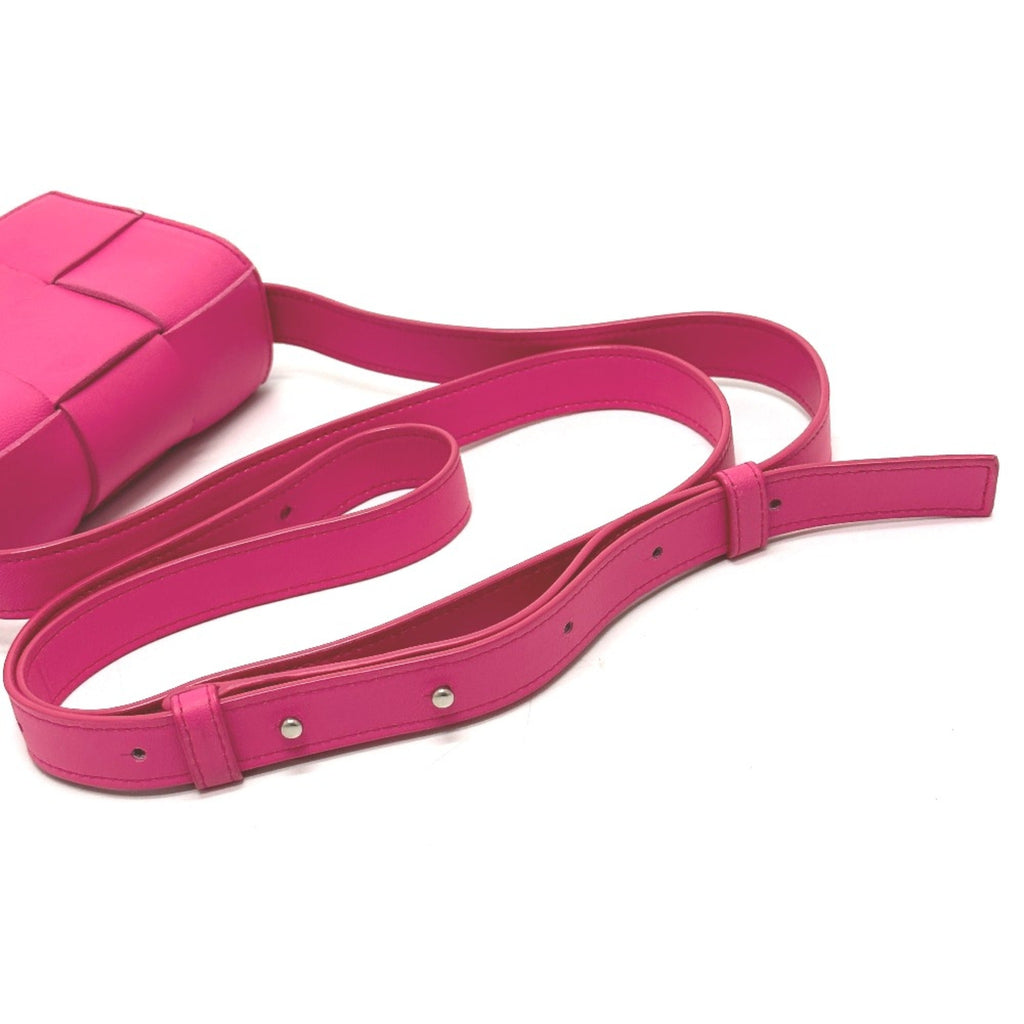 Bottega Veneta Pink Leather Shoulder Bag