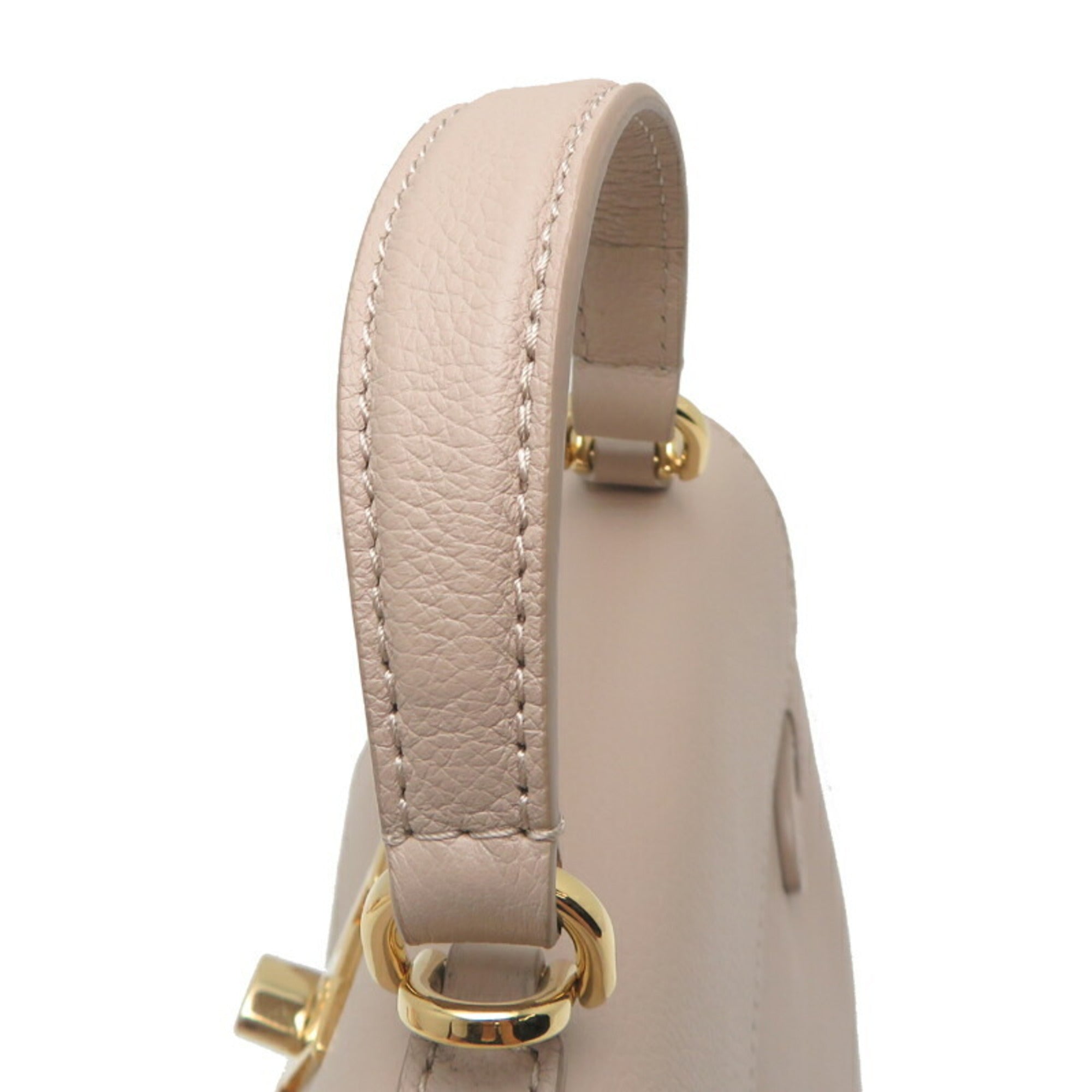 Louis Vuitton Galle Grayish Leather Handbag