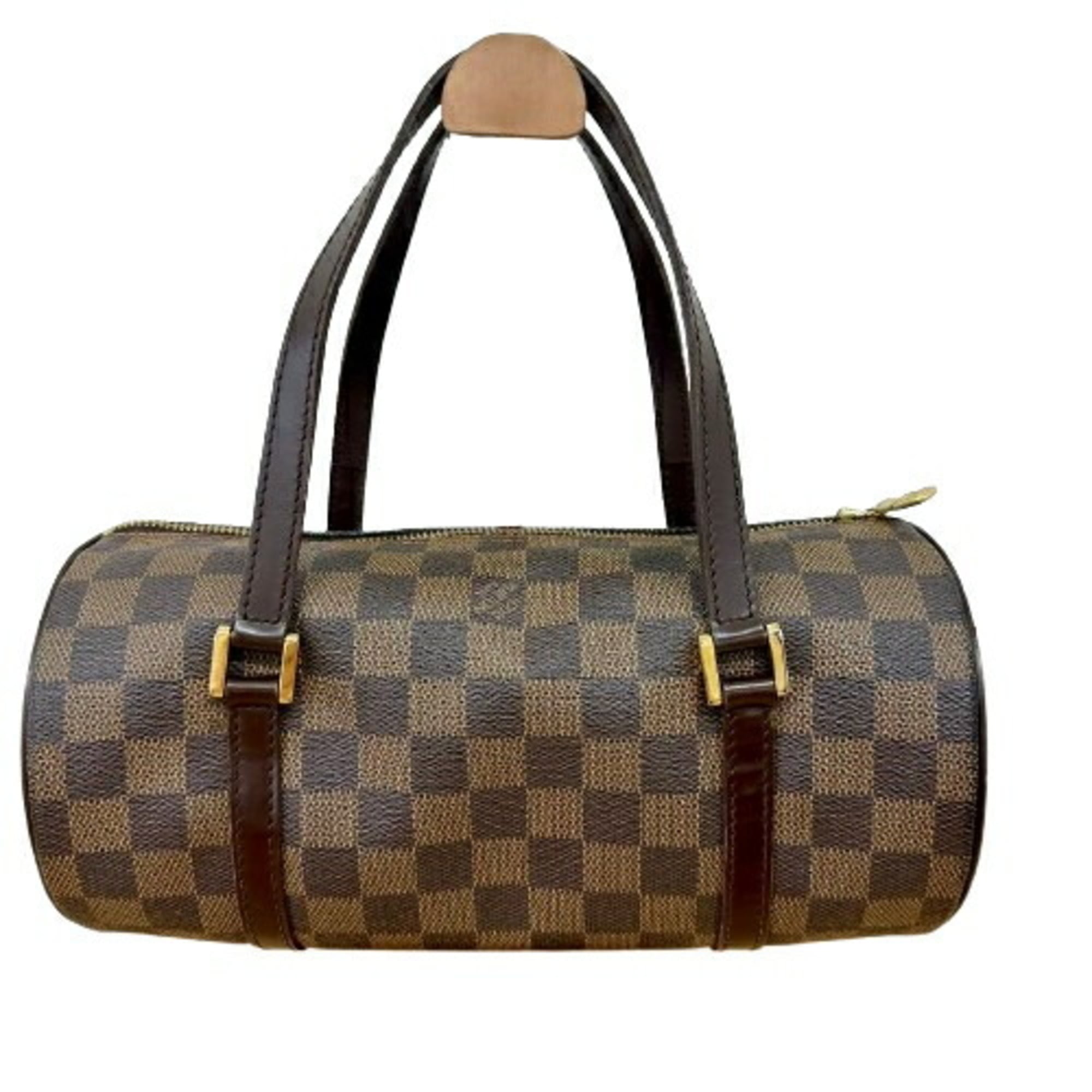 Louis Vuitton Damier Brown Leather Handbag