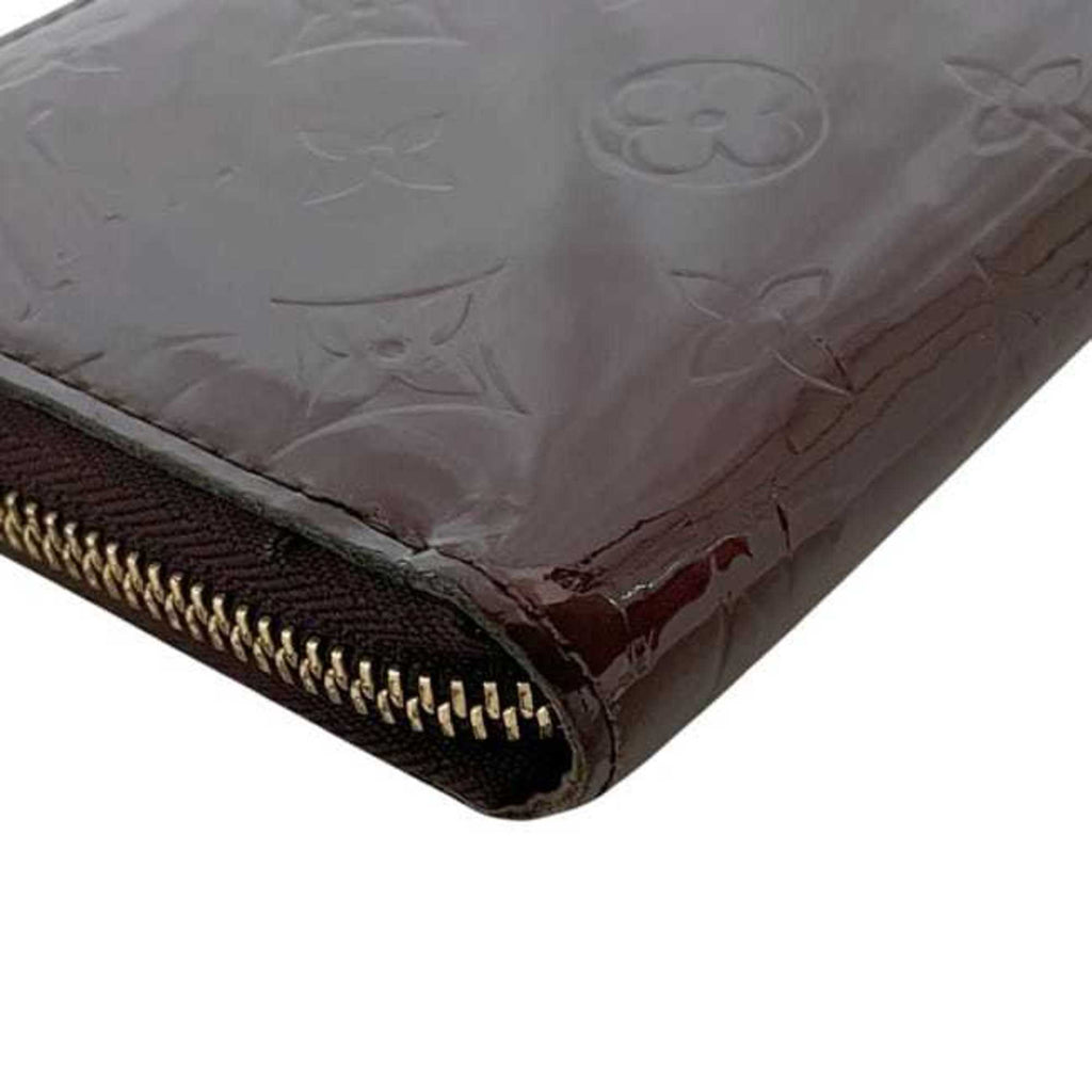 Louis Vuitton Amarante Wine Monogram Vernis Long Wallet