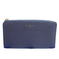 Louis Vuitton Navy Blue Leather Long Wallet