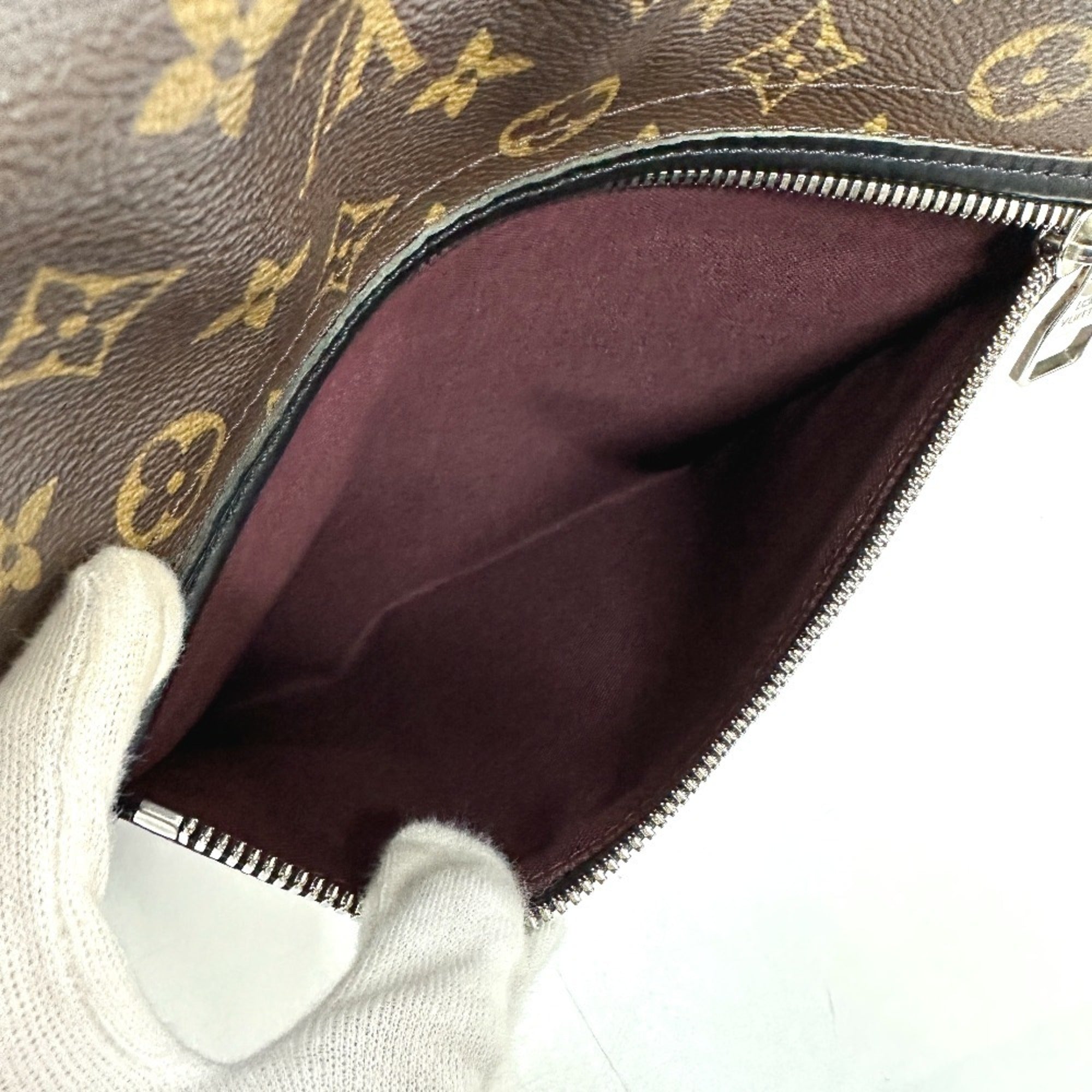 Louis Vuitton Monogram Macassar Black Brown Shoulder Bag