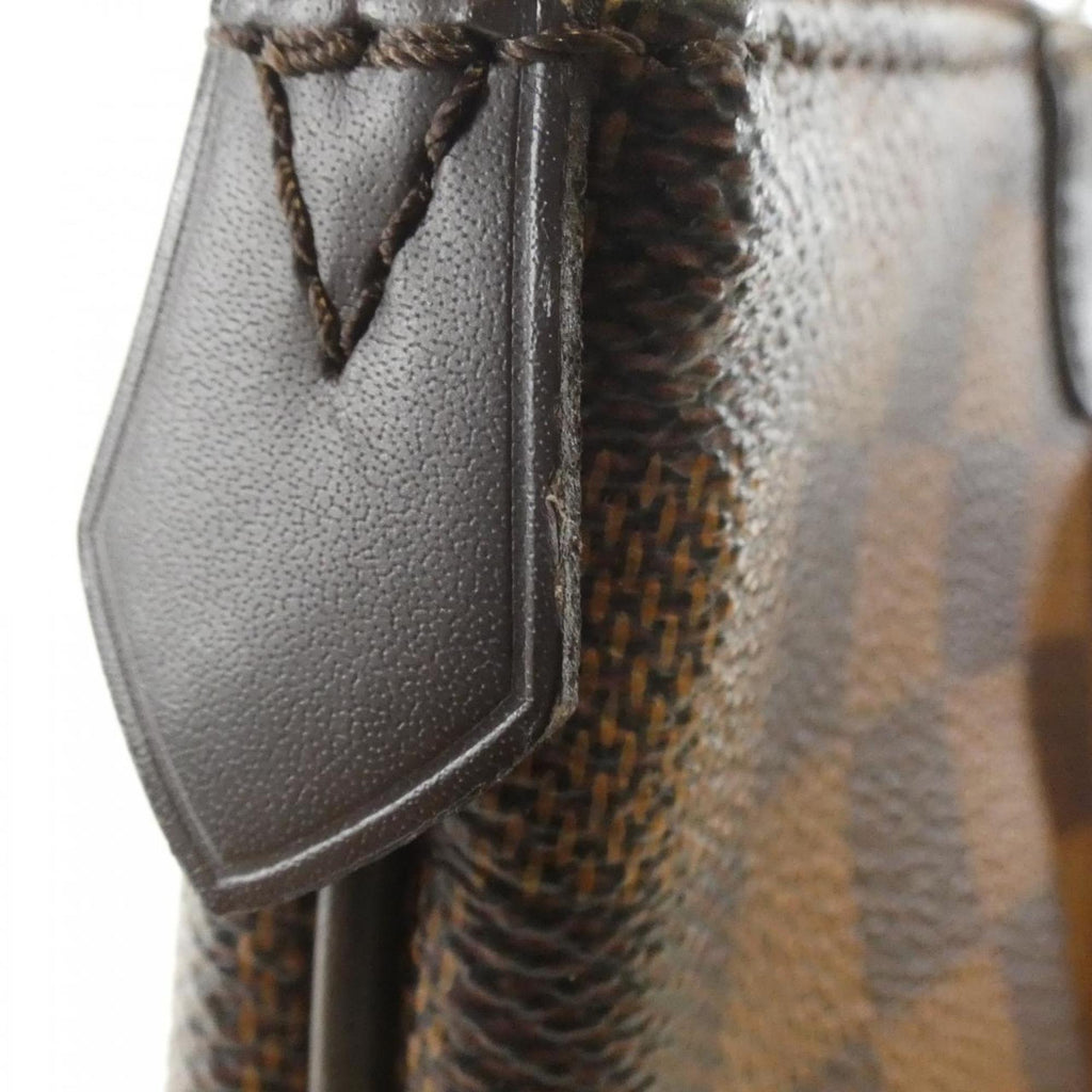 Louis Vuitton Brown Coated Canvas Handbag