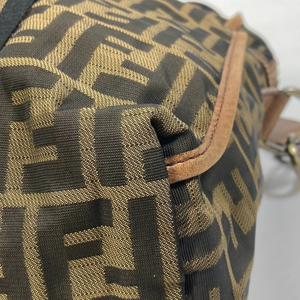 Fendi Brown Leather Tote Bag