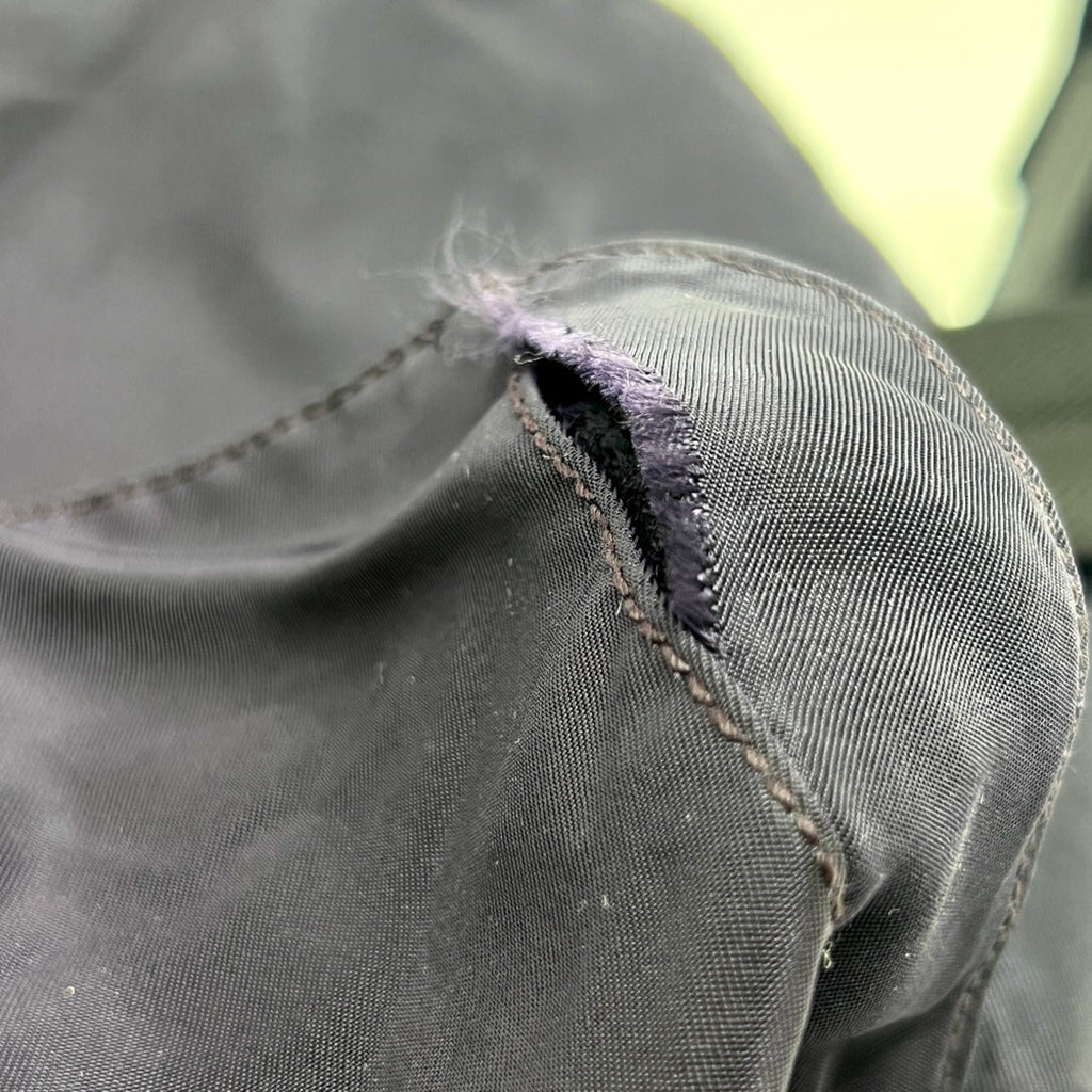Prada Purple Nylon Leather Backpack