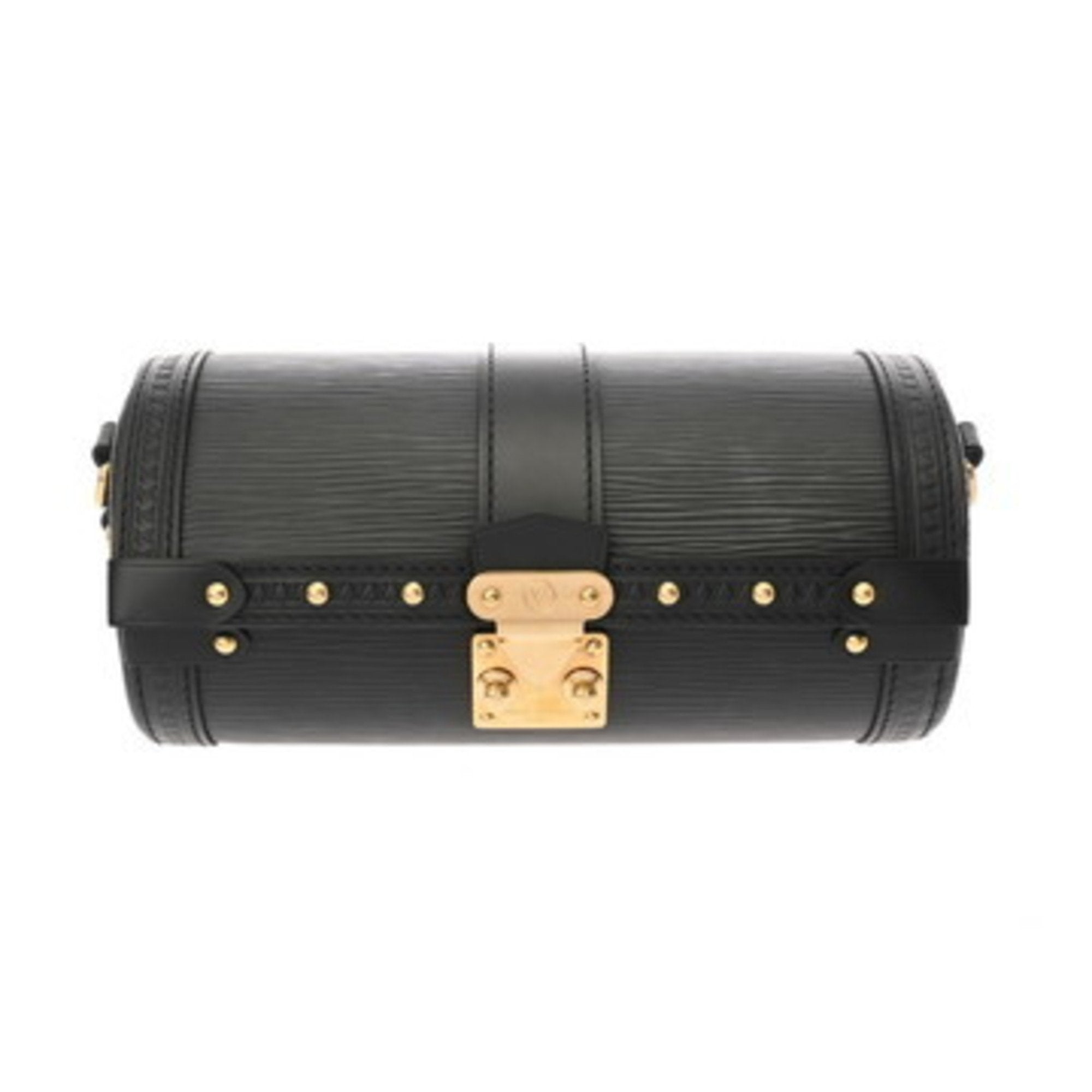 Louis Vuitton Noir Epi Leather Shoulder Bag