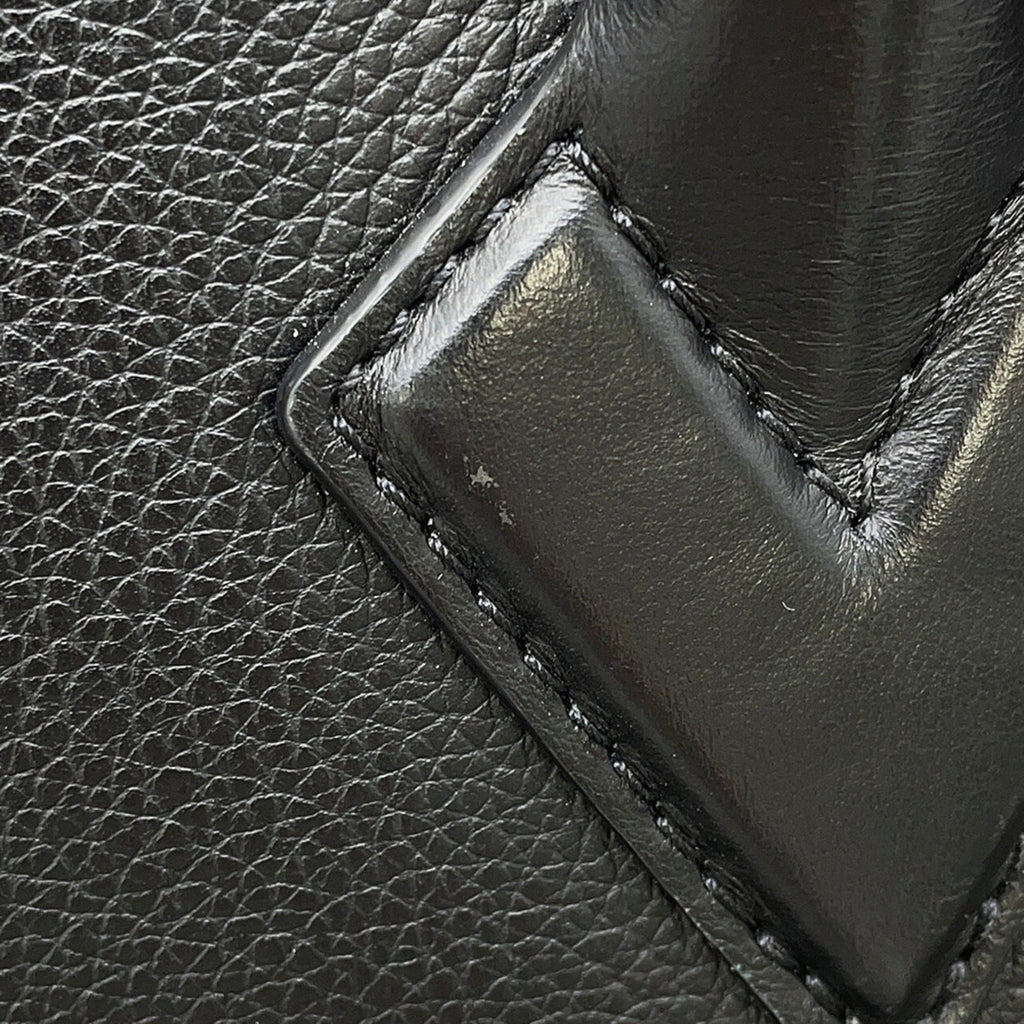 Louis Vuitton Noir Monogram Leather Handbag