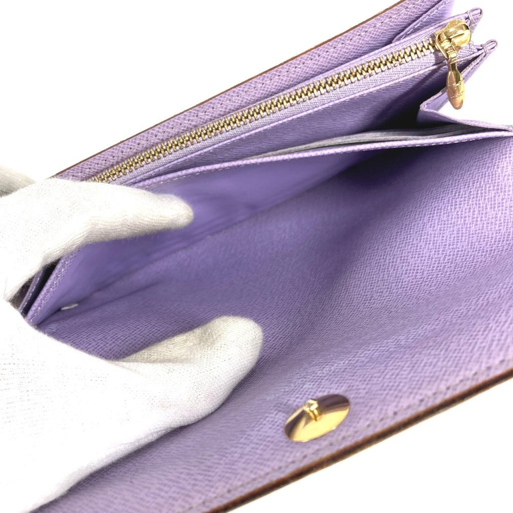 Louis Vuitton Black Multi-Color Purple Monogram Multicolore Canvas Chain/Shoulder Wallet