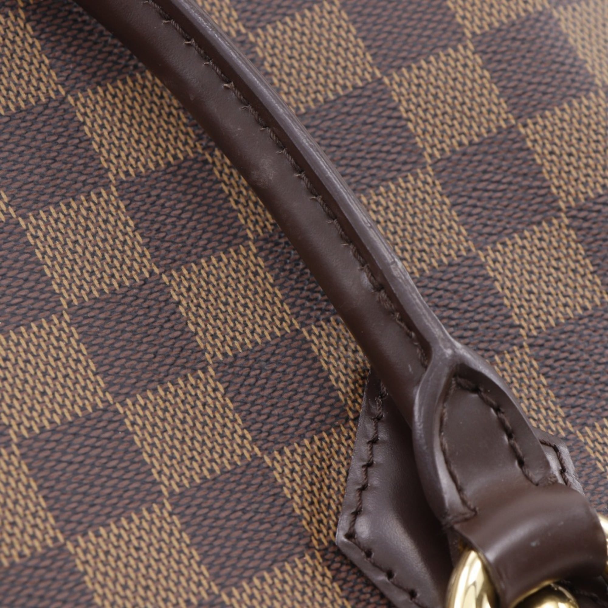 Louis Vuitton Brown Damier Canvas Tote Bag