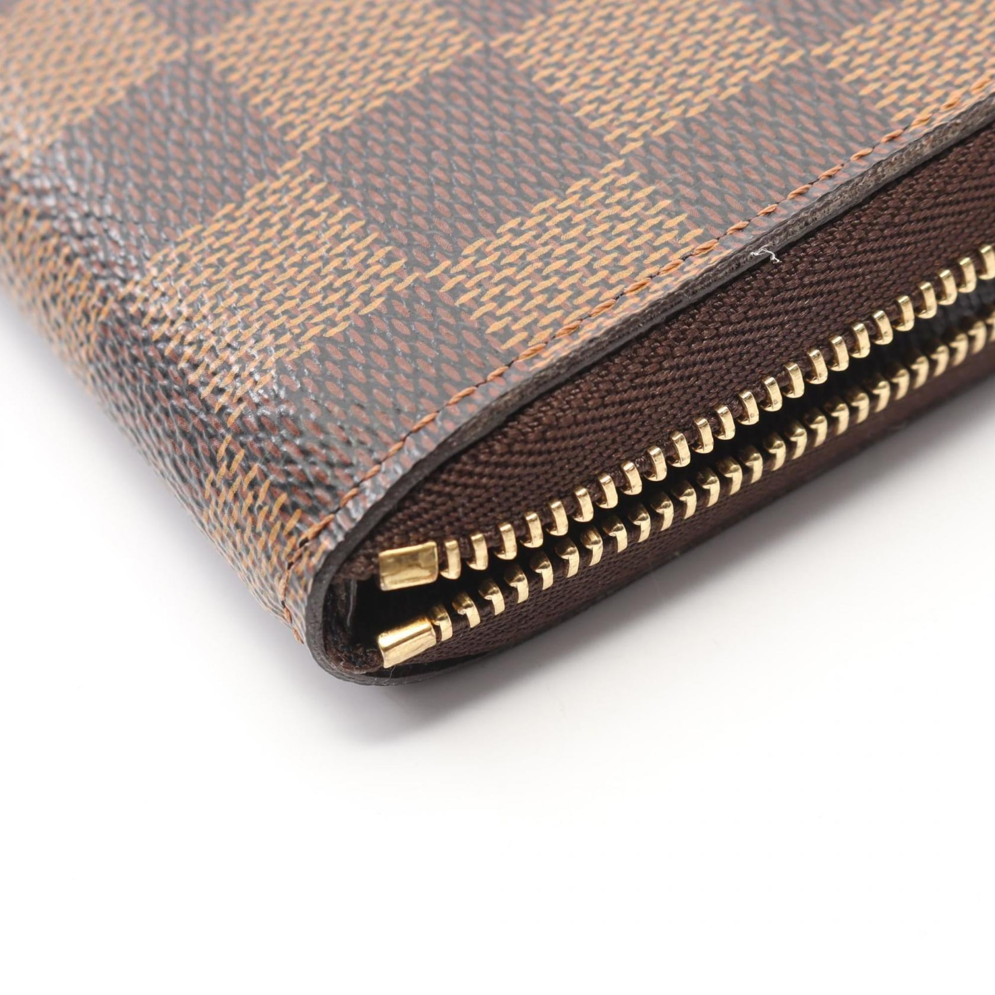 Louis Vuitton Brown Ebene Coated Canvas Coin Purse/Coin Case