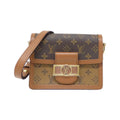 Louis Vuitton Marron Coated Canvas Shoulder Bag