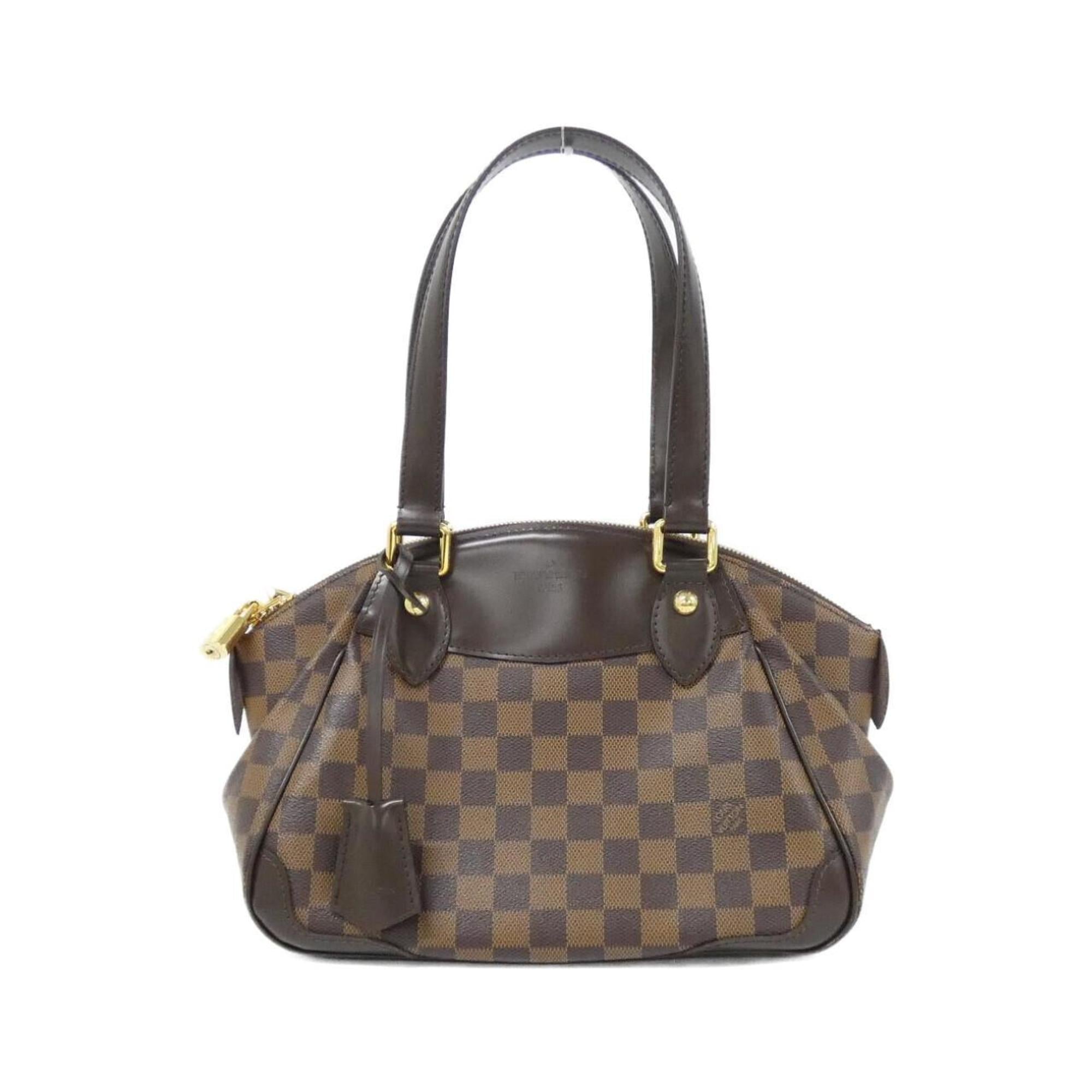 Louis Vuitton Damier Damier Canvas Ebene Damier Canvas Handbag