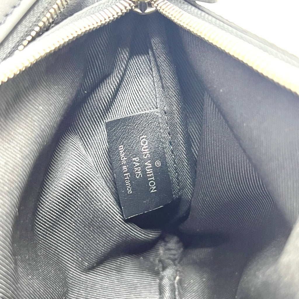 Louis Vuitton Black Galle Damier Graphite Shoulder Bag