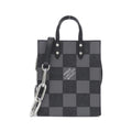 Louis Vuitton Black Leather Shoulder Bag