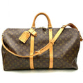 Louis Vuitton Monogram Brown Monogram Leather Boston Bag