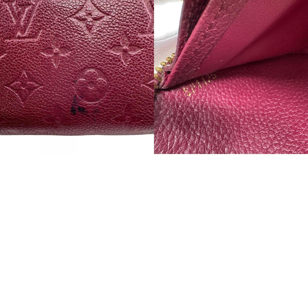 Louis Vuitton Aurore Leather Long Wallet