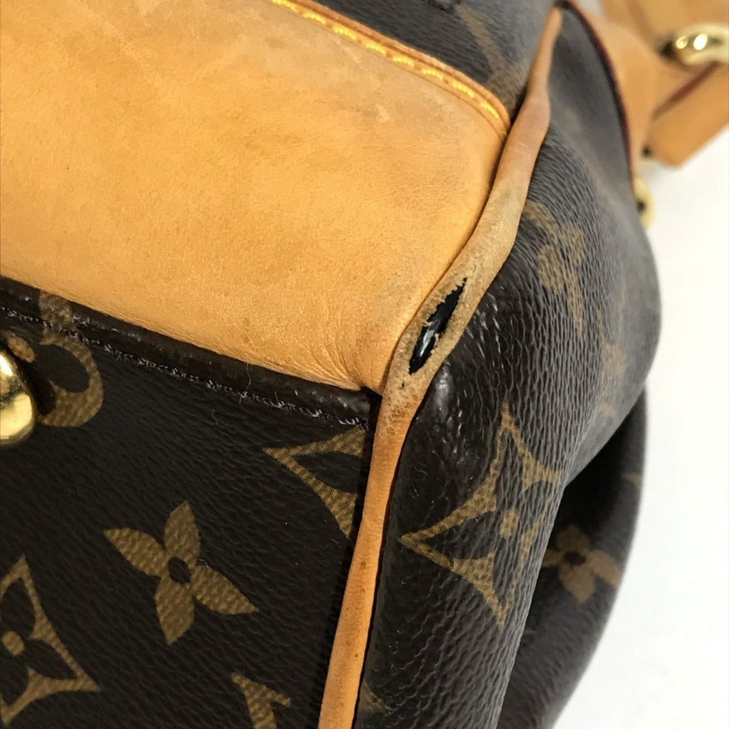 Louis Vuitton Brown Monogram Handbag Shoulder Bag