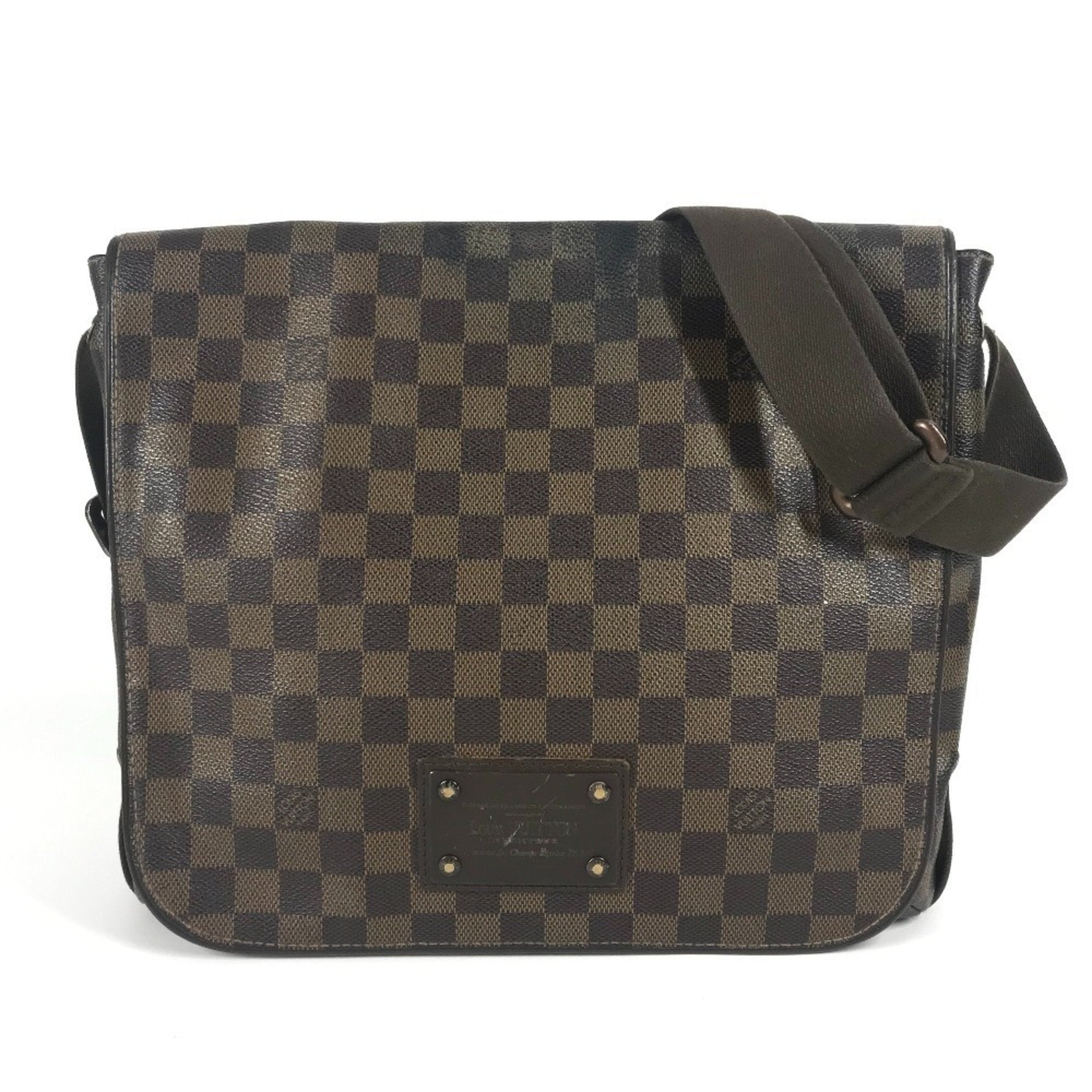 Louis Vuitton Brown Ebene Damier Canvas Messenger Bag Shoulder Bag