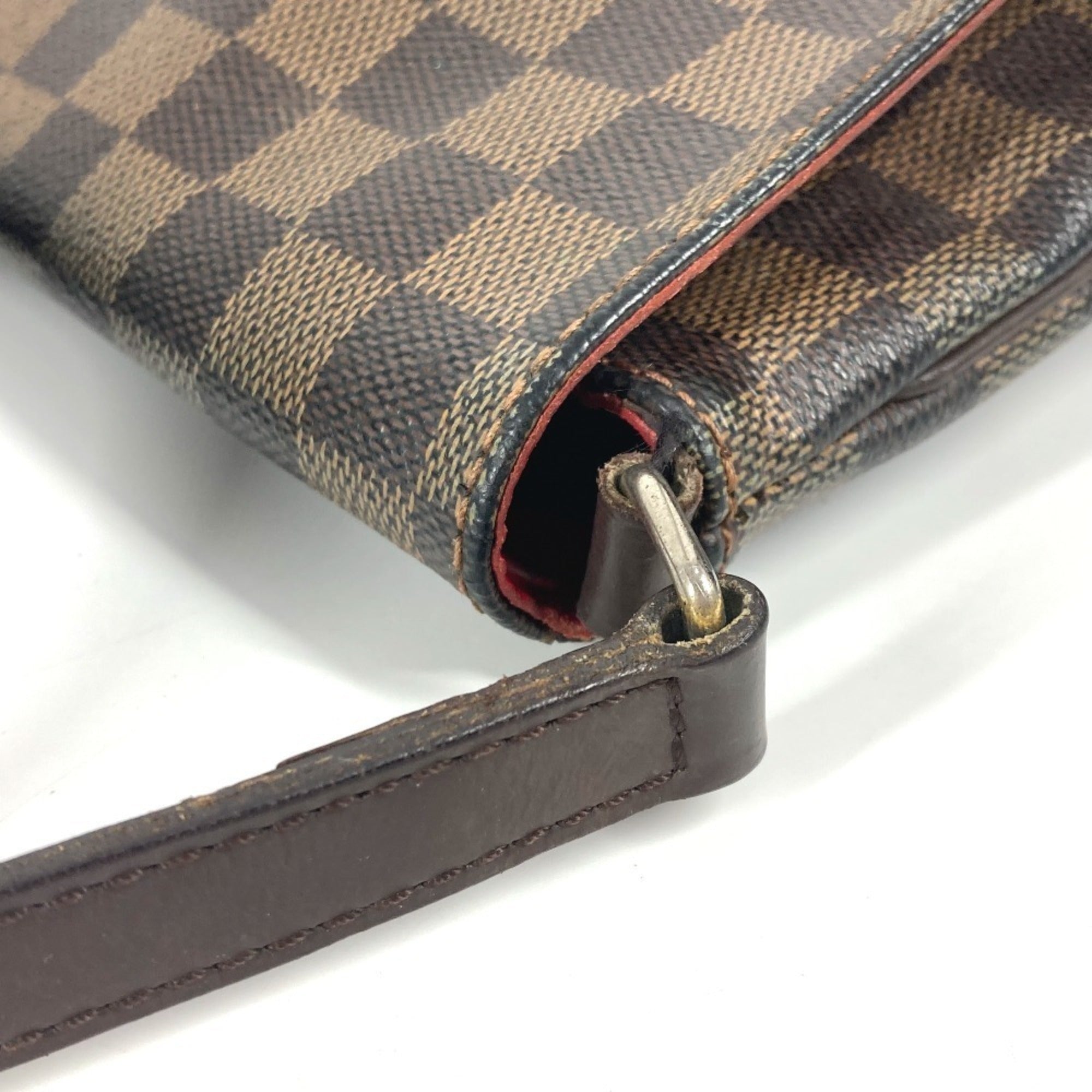 Louis Vuitton Brown Ebene Damier Canvas Pochette Shoulder Bag