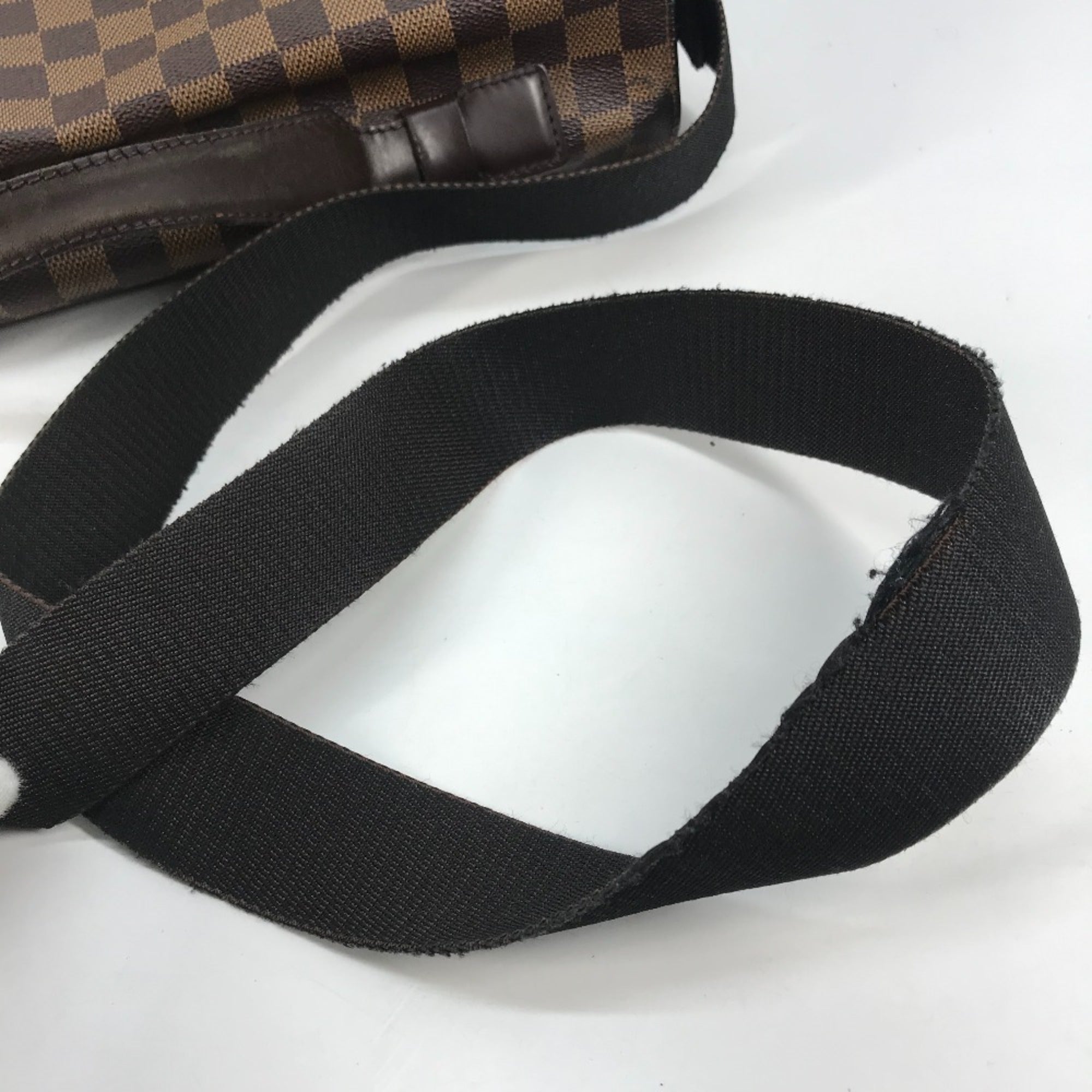 Louis Vuitton Brown Damier Canvas Ebene Galle Damier Canvas Messenger Bag Shoulder Bag