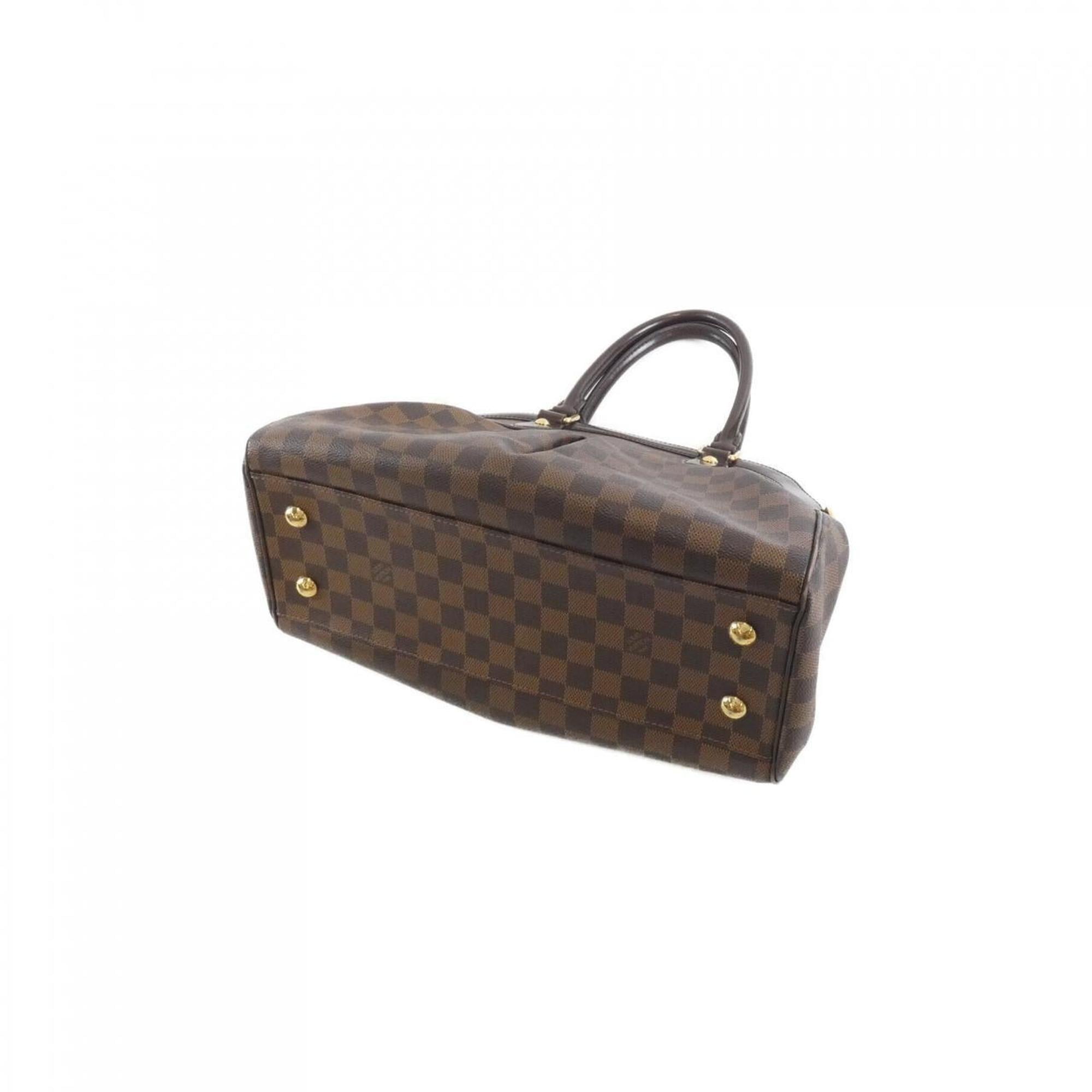 Louis Vuitton Damier Ebene Coated Canvas Handbag
