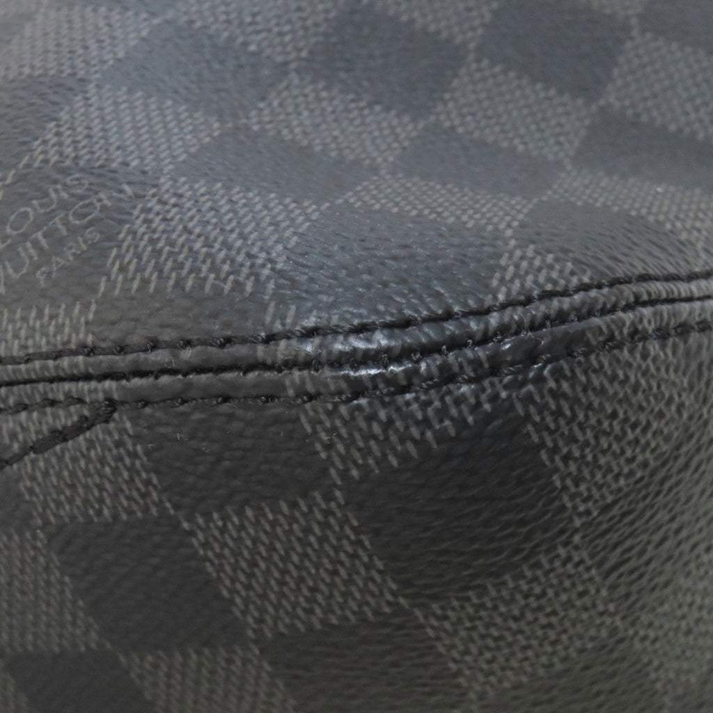 Louis Vuitton Black Damier Canvas Shoulder Bag
