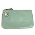 Fendi Green Leather Pouch