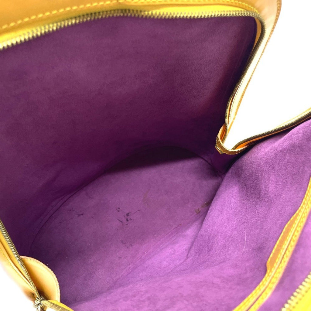 Louis Vuitton Epi Yellow Epi Leather Backpack