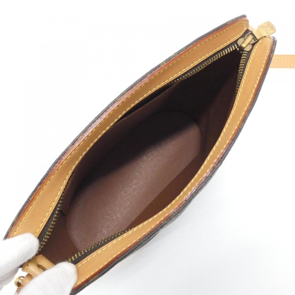 Louis Vuitton Marron Coated Canvas Shoulder Bag