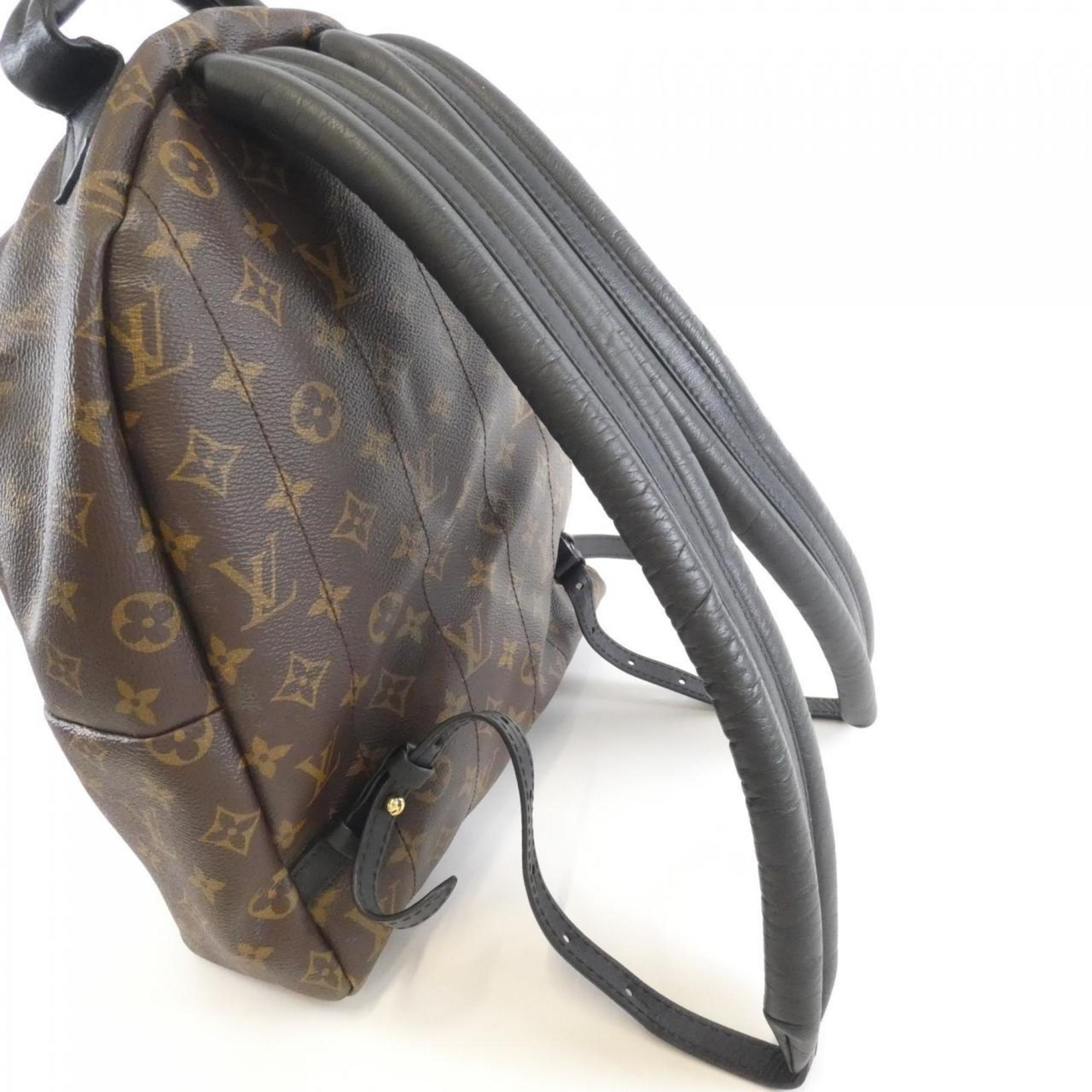 Louis Vuitton Brown Coated Canvas Backpack