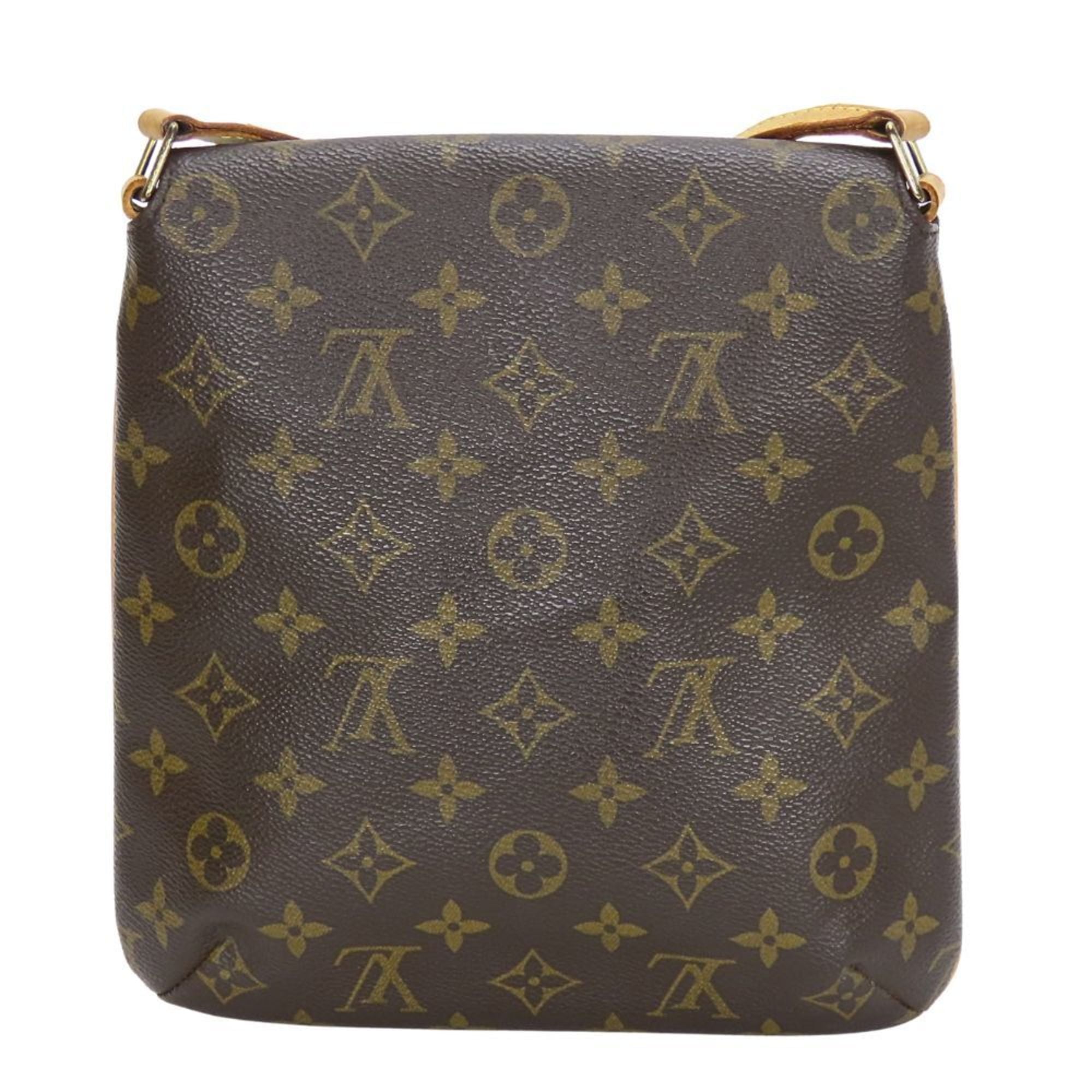 Louis Vuitton Monogram Brown Monogram Leather Shoulder Bag