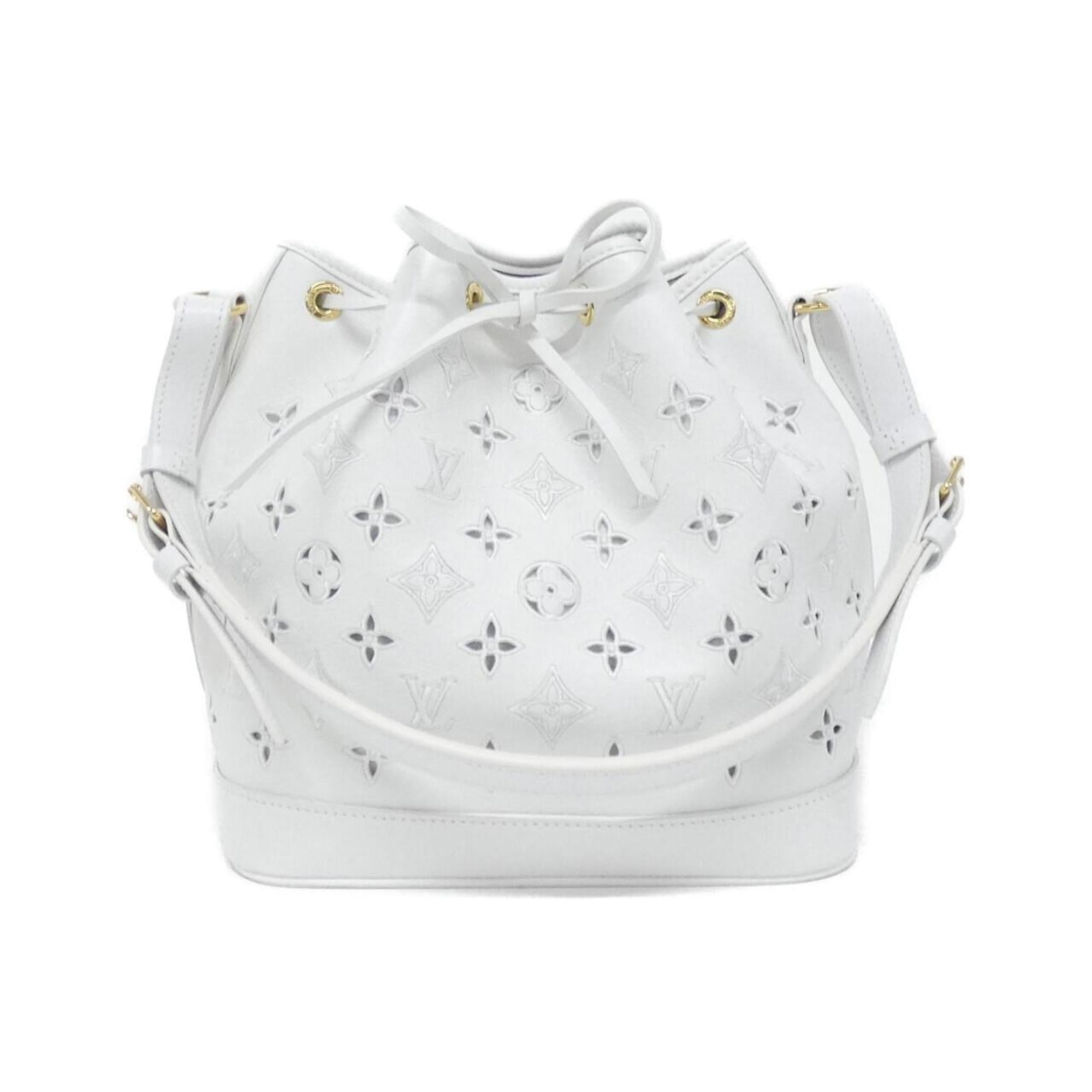 Louis Vuitton Blanc Leather Shoulder Bag