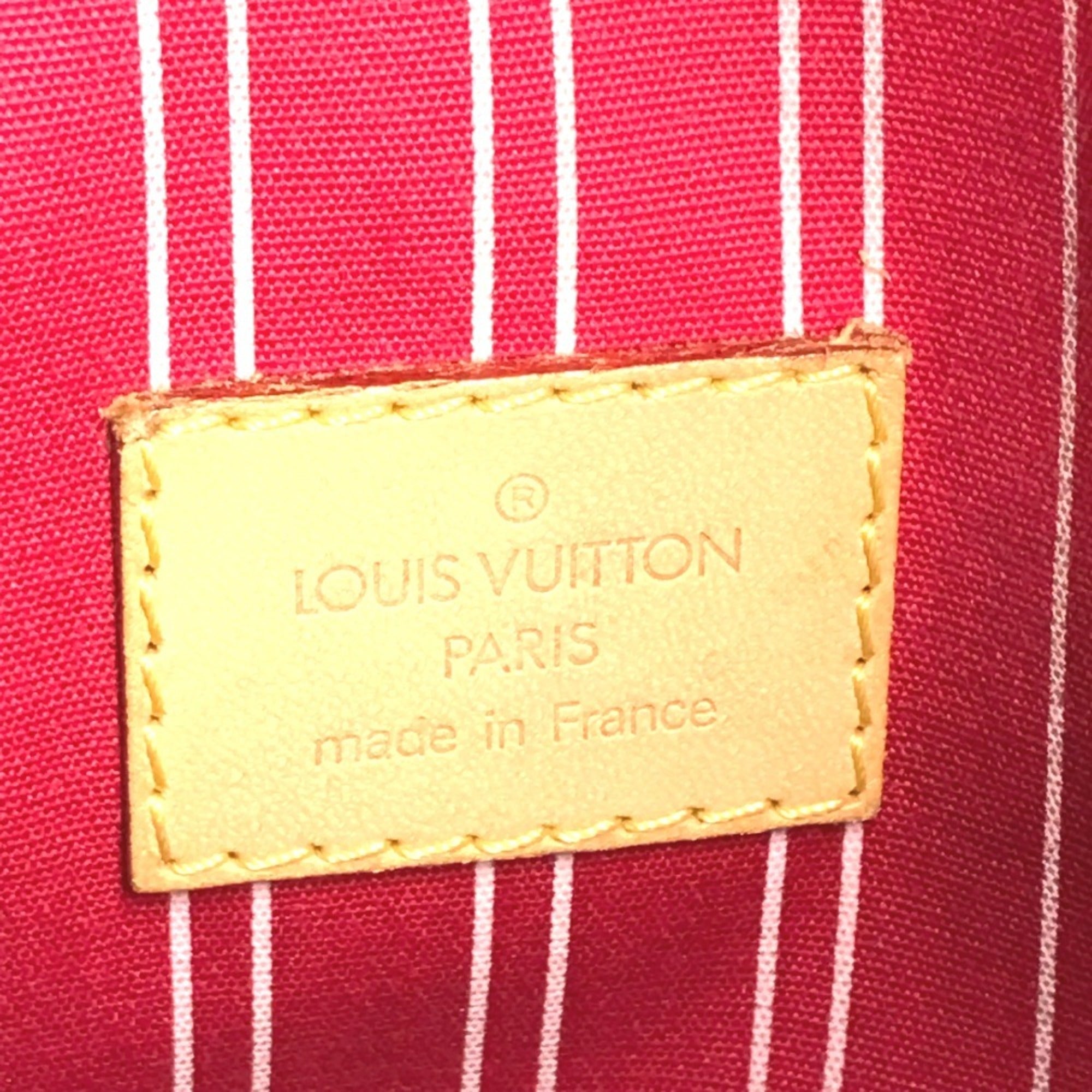 Louis Vuitton Pink Canvas Handbag Shoulder Bag