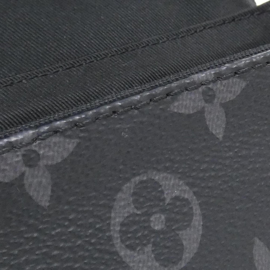 Louis Vuitton Black Coated Canvas Shoulder Bag
