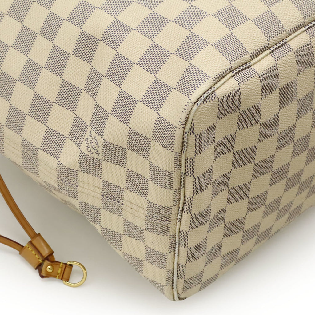 Louis Vuitton Damier Azur Ivory Damier Azur Shoulder Bag Tote Bag