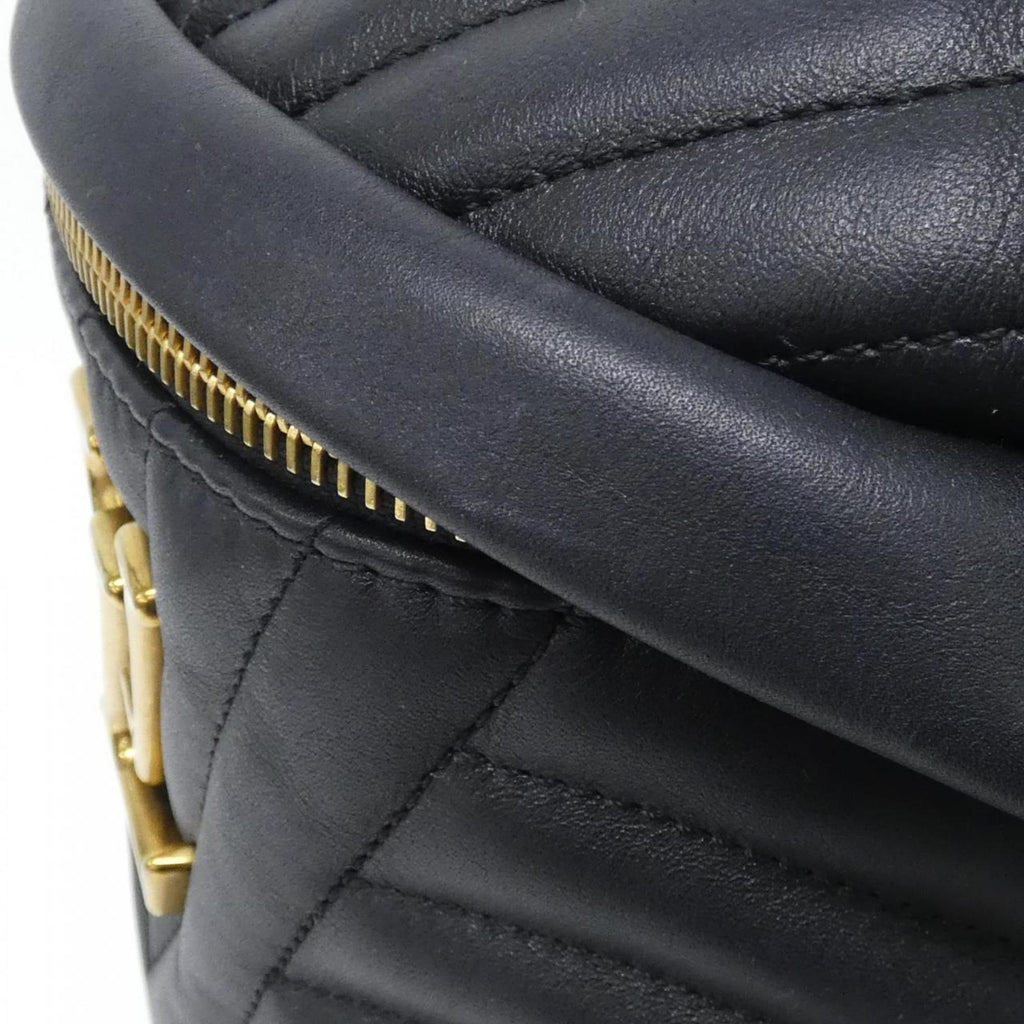 Louis Vuitton Black Leather Shoulder Bag