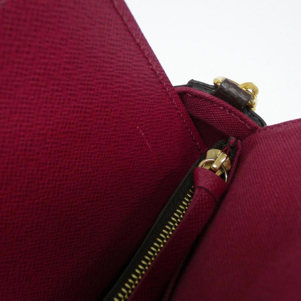 Louis Vuitton Monogram Marron Coated Canvas Pochette Shoulder Bag