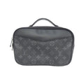 Louis Vuitton Black Coated Canvas Shoulder Bag